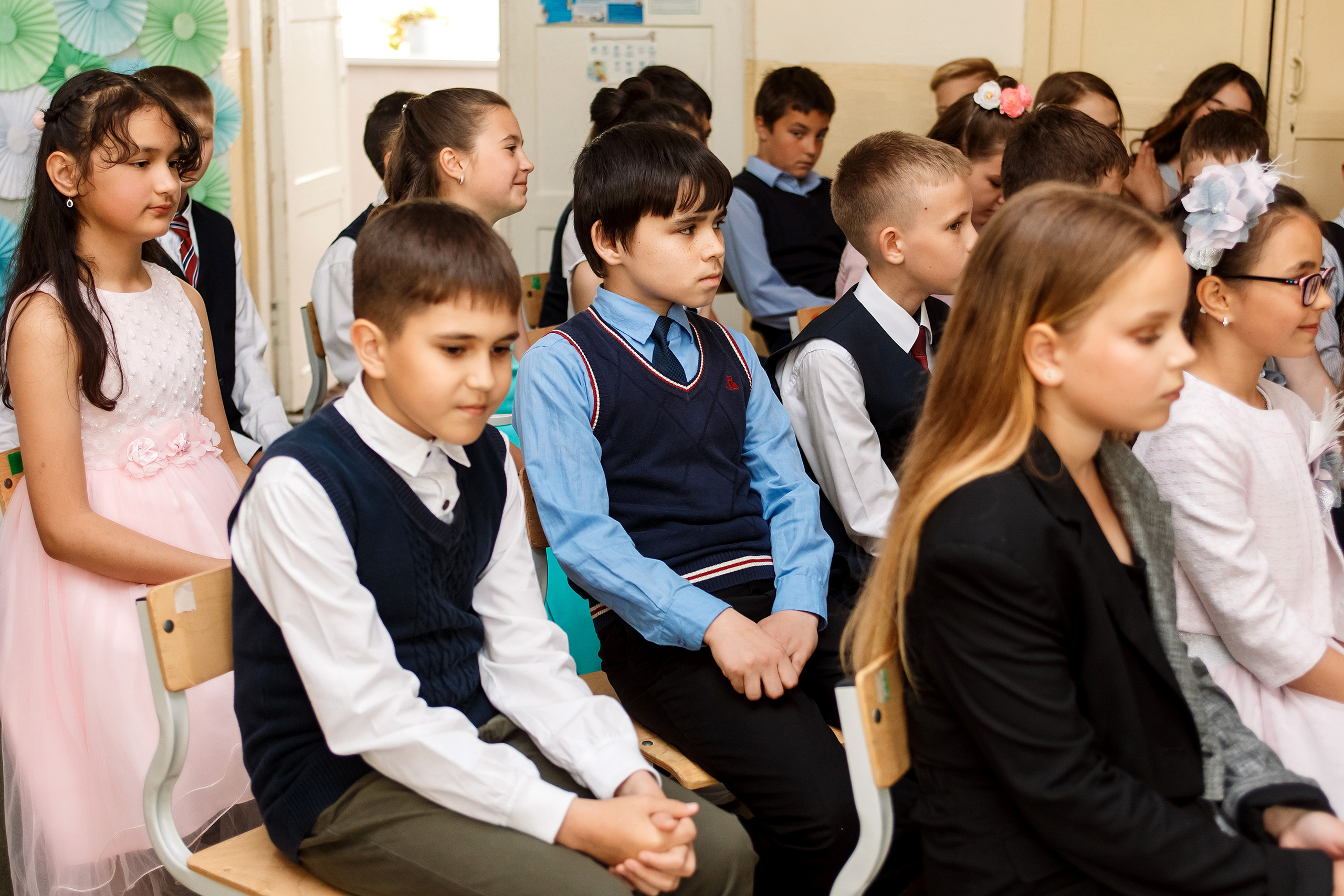 4А класс, фотосессия в школе + выпускной. Фотограф Любовь Корниенко, Примоский край