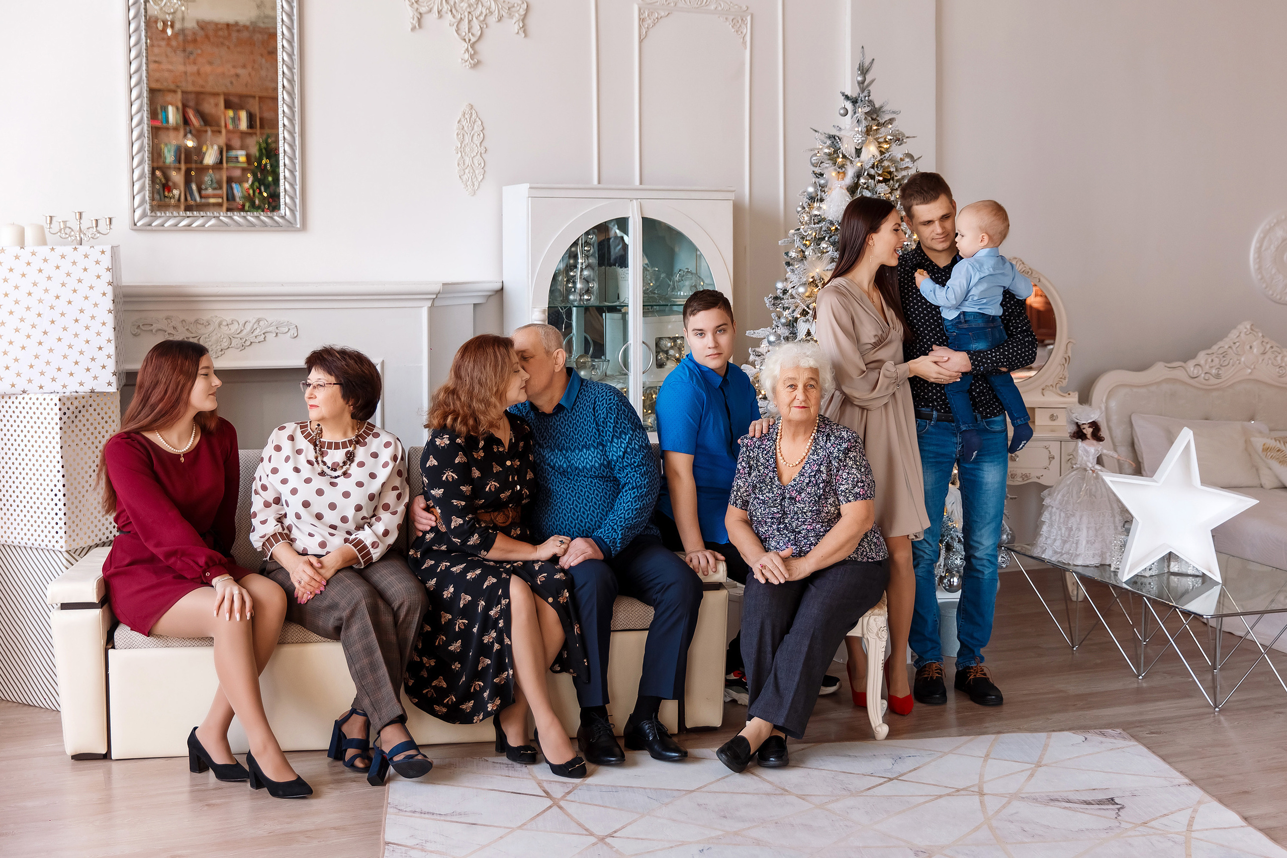 Настя и ее семья. Фотограф Любовь Корниенко, Примоский край