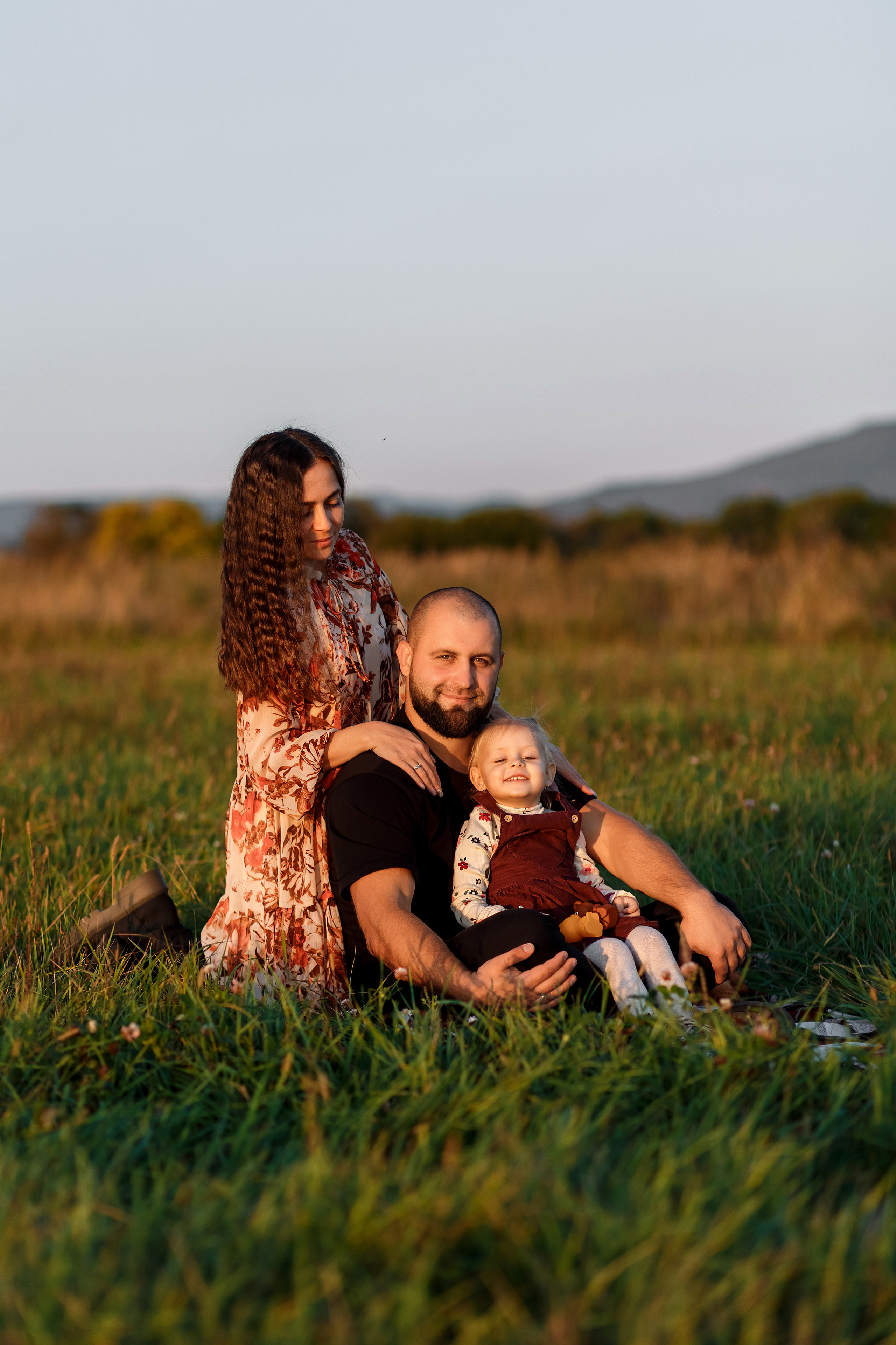 Фотосессия на поле. Фотограф Любовь Корниенко, Примоский край