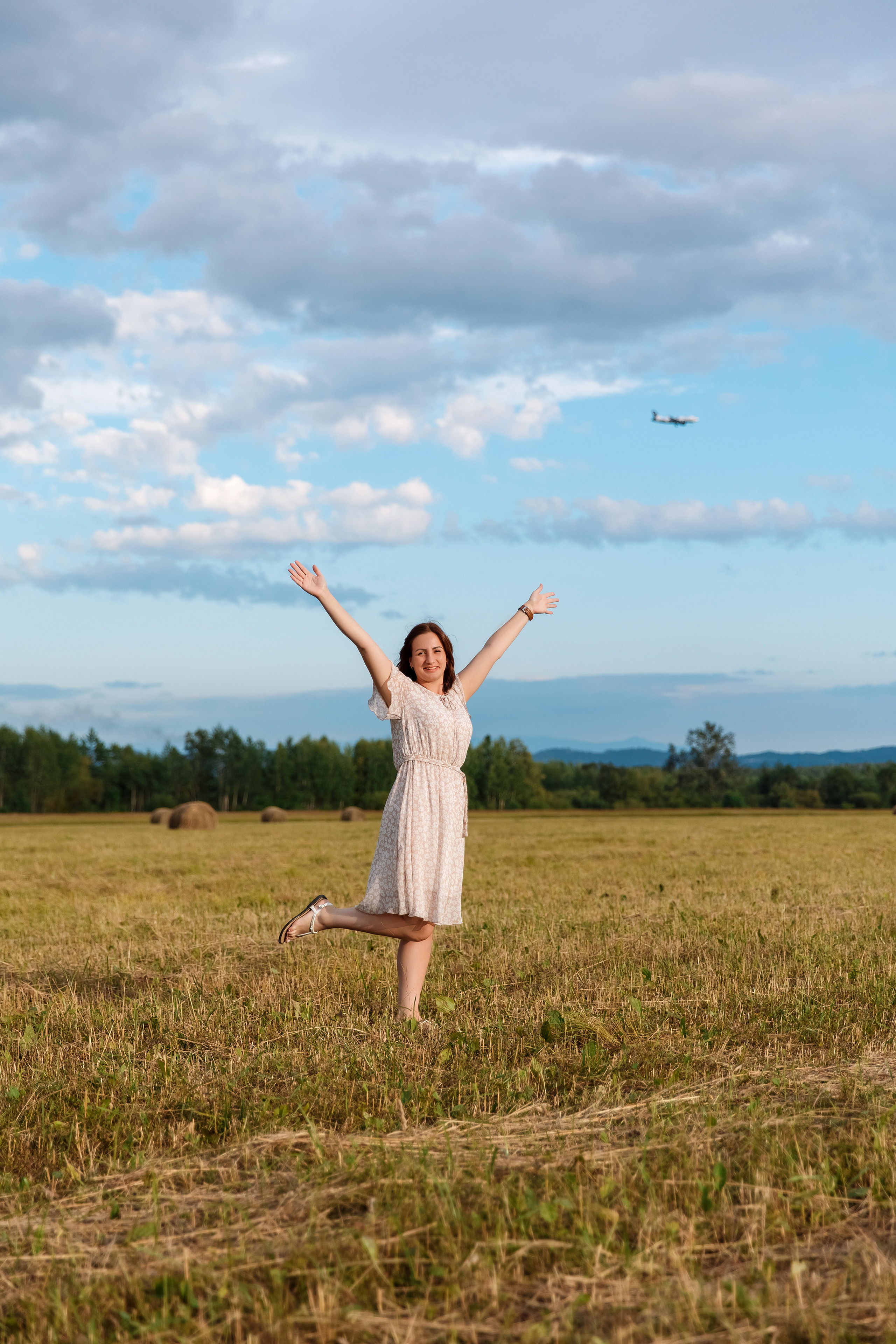 Фотосессия на сене. Фотограф Любовь Корниенко, Примоский край