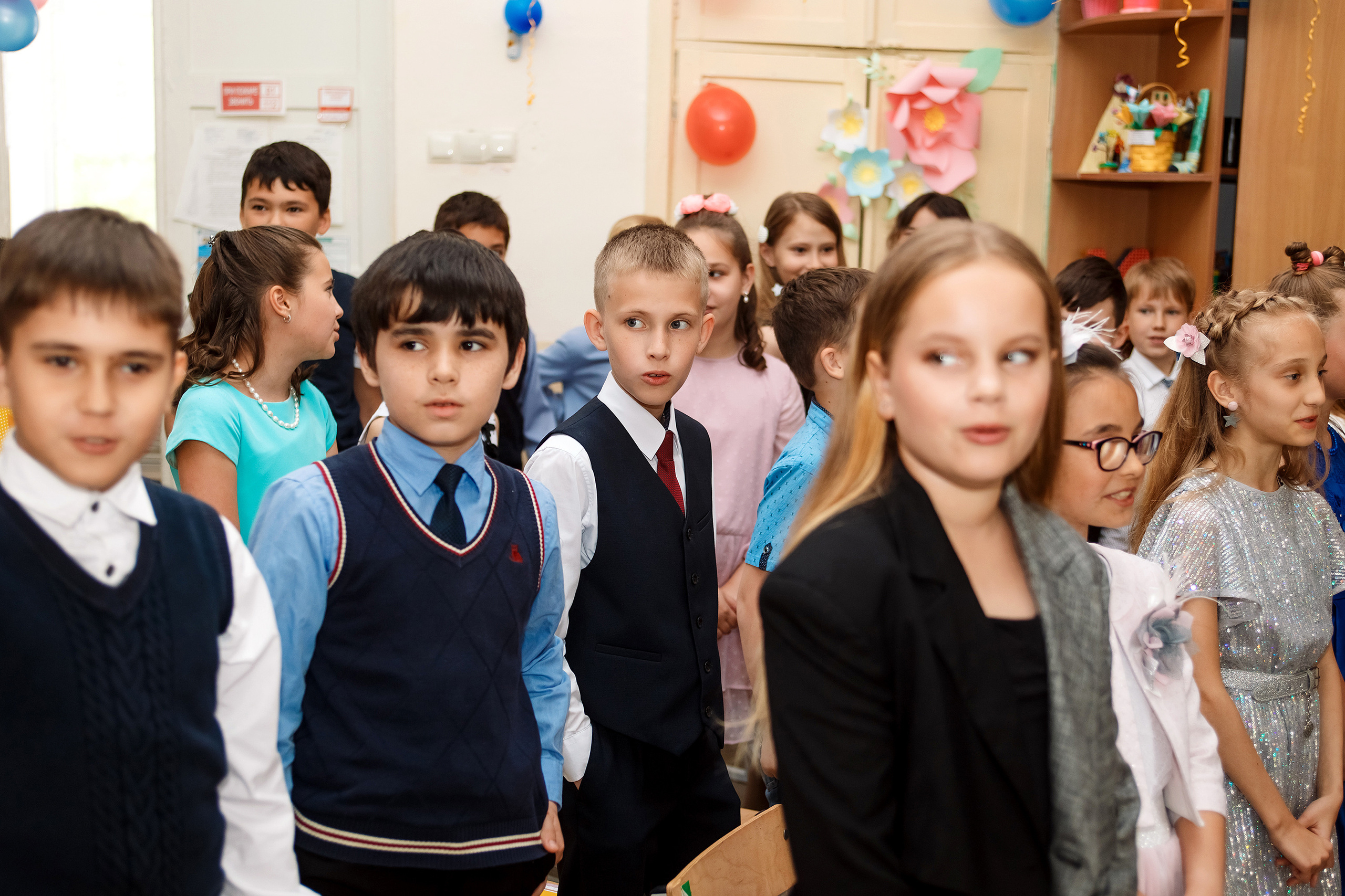 4А класс, фотосессия в школе + выпускной. Фотограф Любовь Корниенко, Примоский край