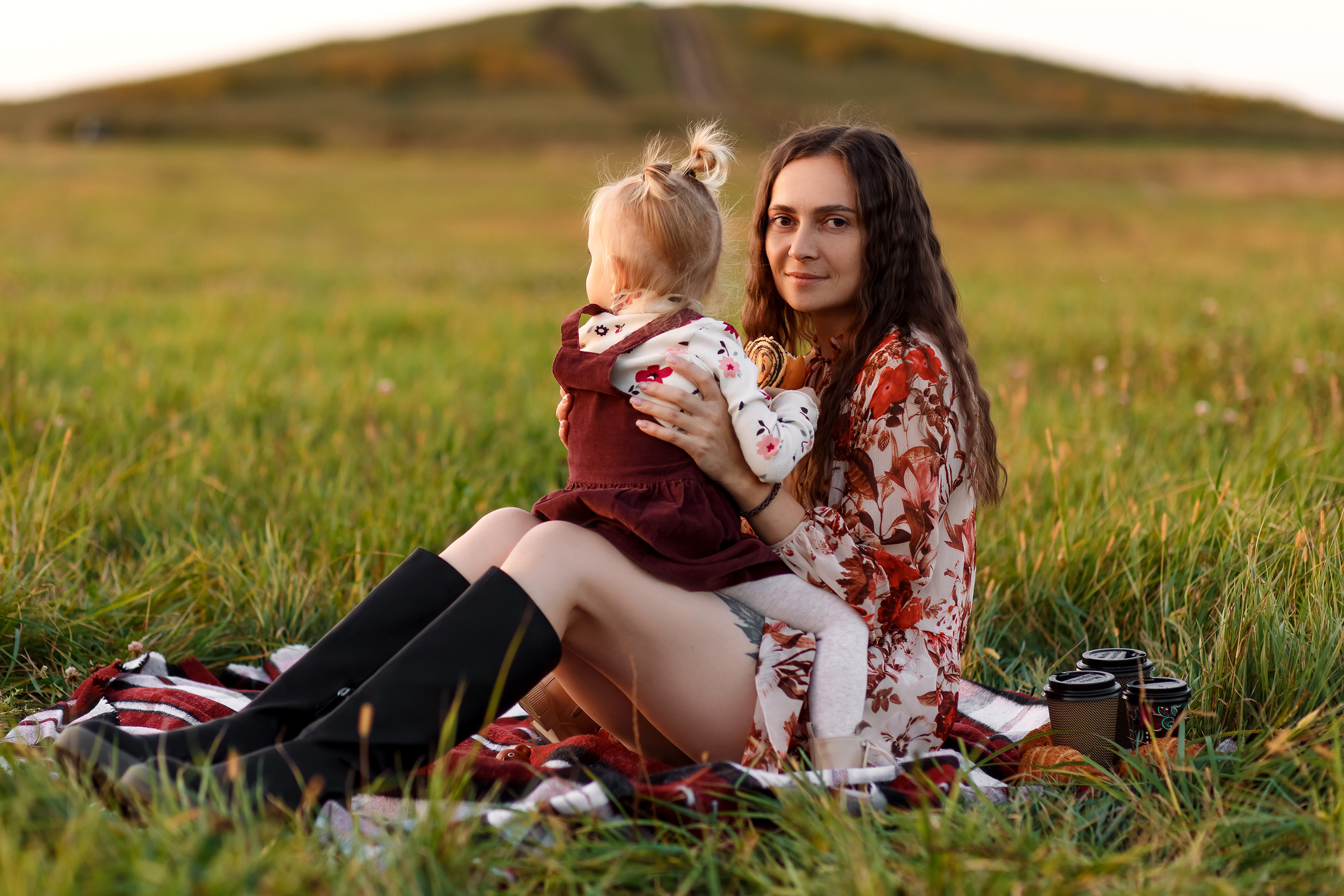 Фотосессия на поле. Фотограф Любовь Корниенко, Примоский край