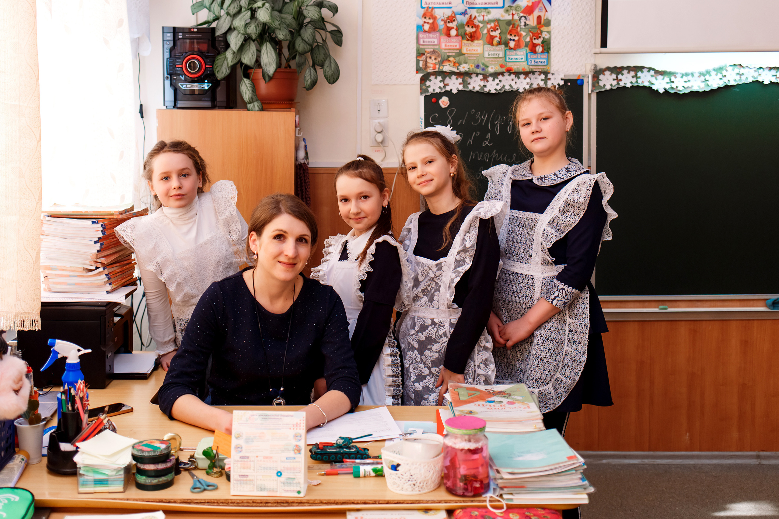 4А класс, фотосессия в школе + выпускной. Фотограф Любовь Корниенко, Примоский край