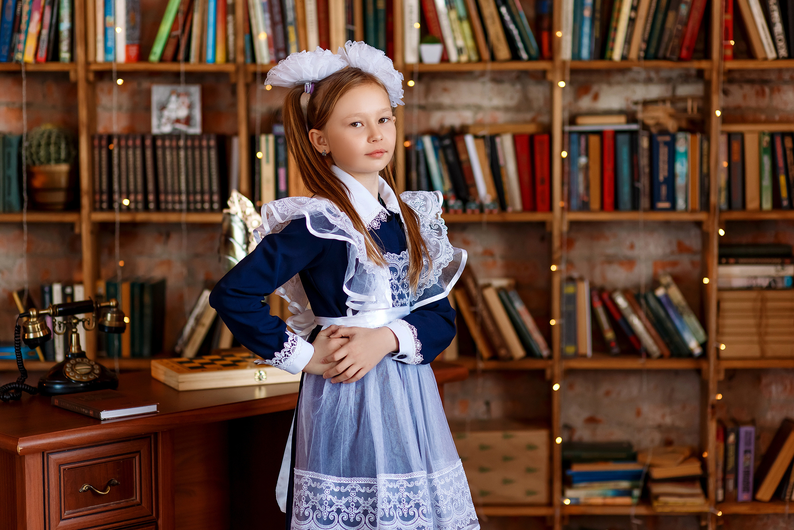 4 класс, фотосессия в фотостудии. Фотограф Любовь Корниенко, Примоский край