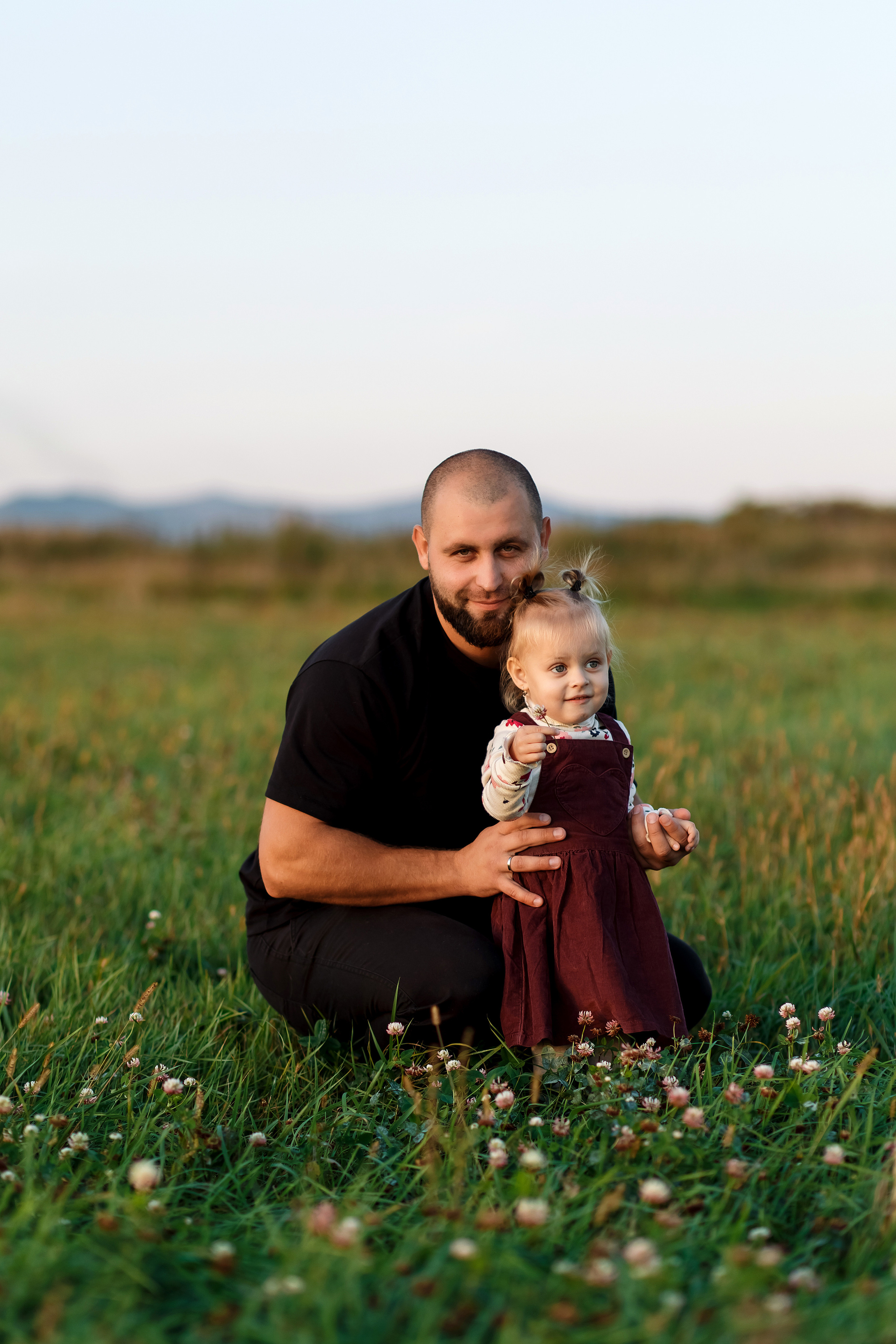 Фотосессия на поле. Фотограф Любовь Корниенко, Примоский край