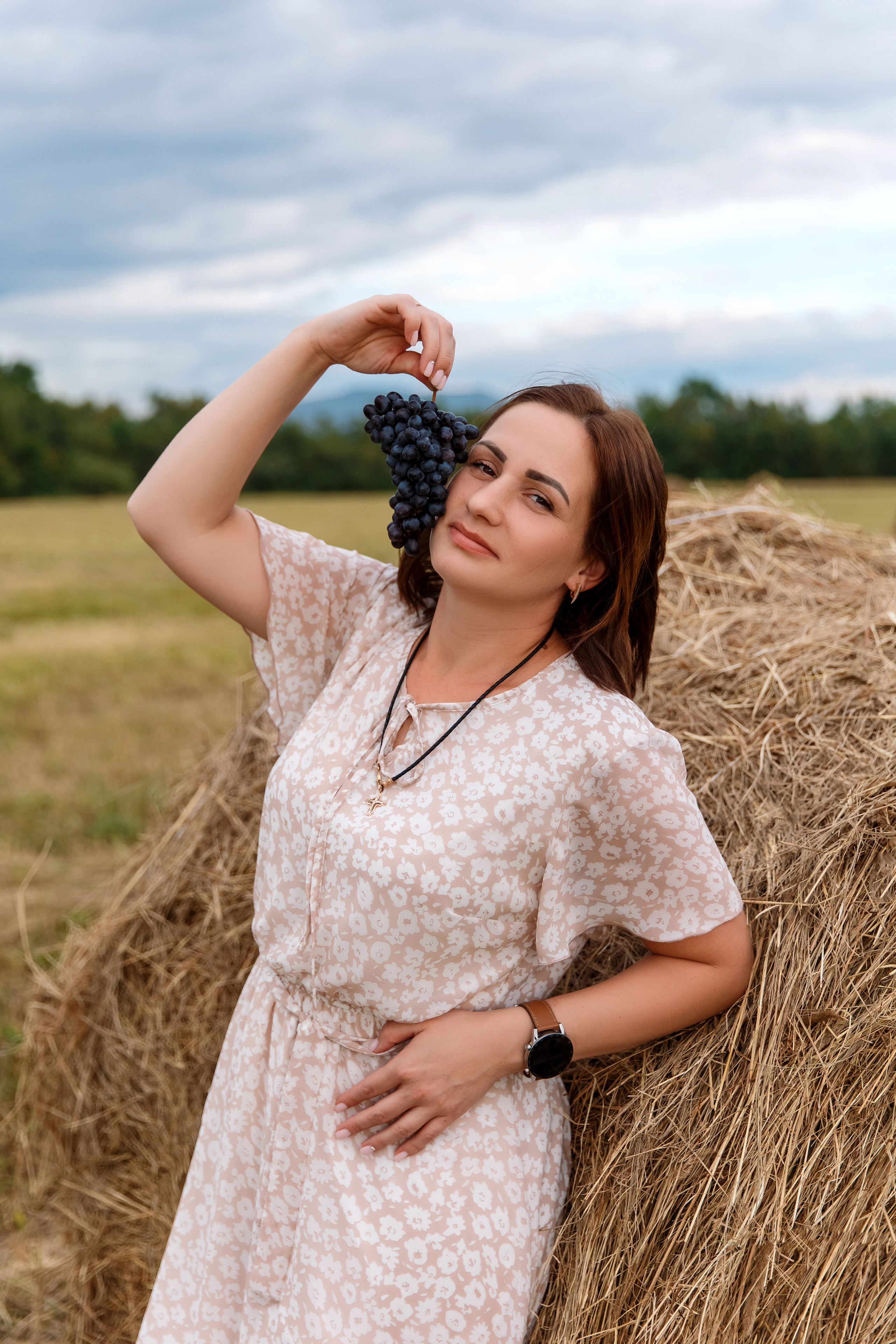 Фотосессия на сене. Фотограф Любовь Корниенко, Примоский край