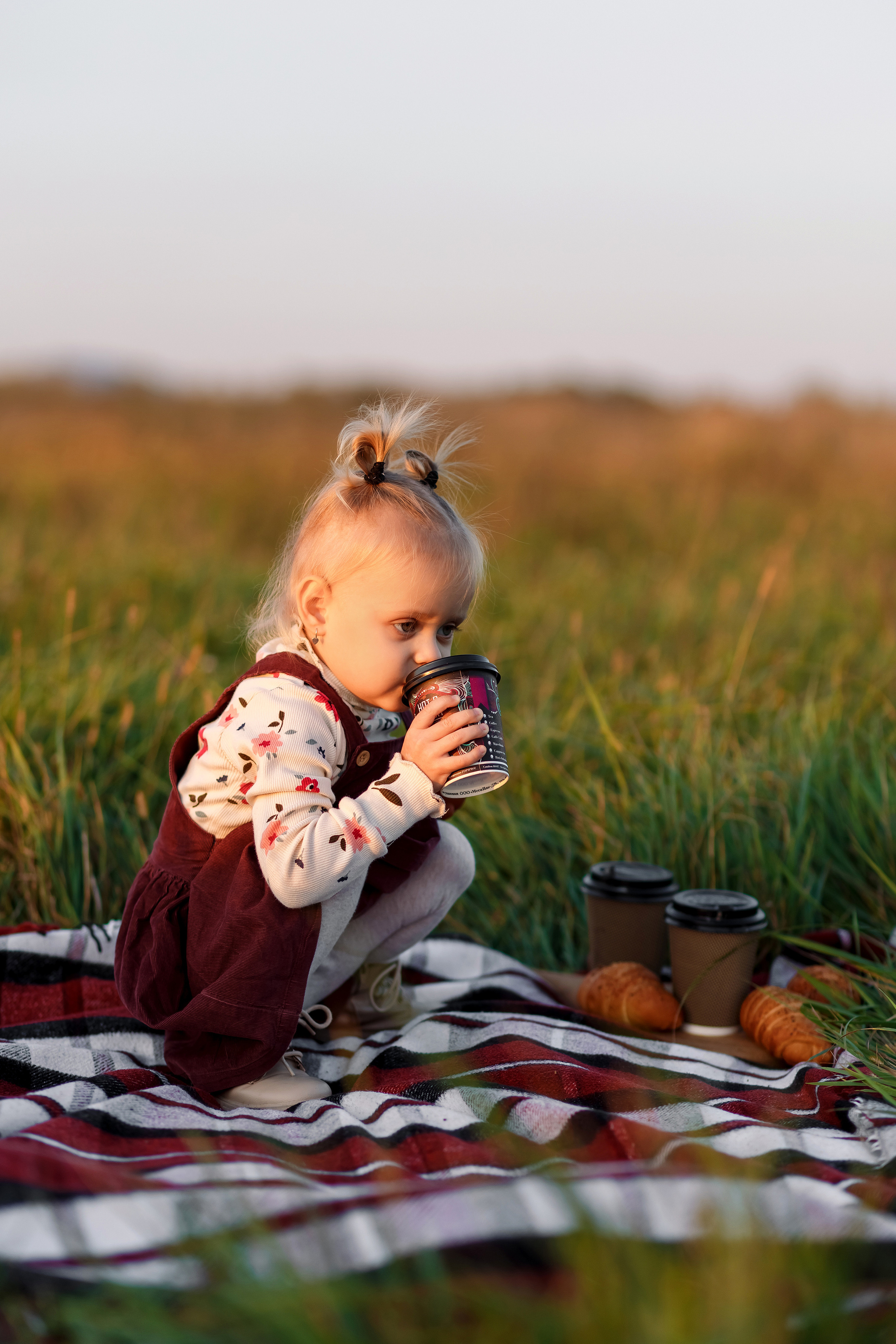 Фотосессия на поле. Фотограф Любовь Корниенко, Примоский край