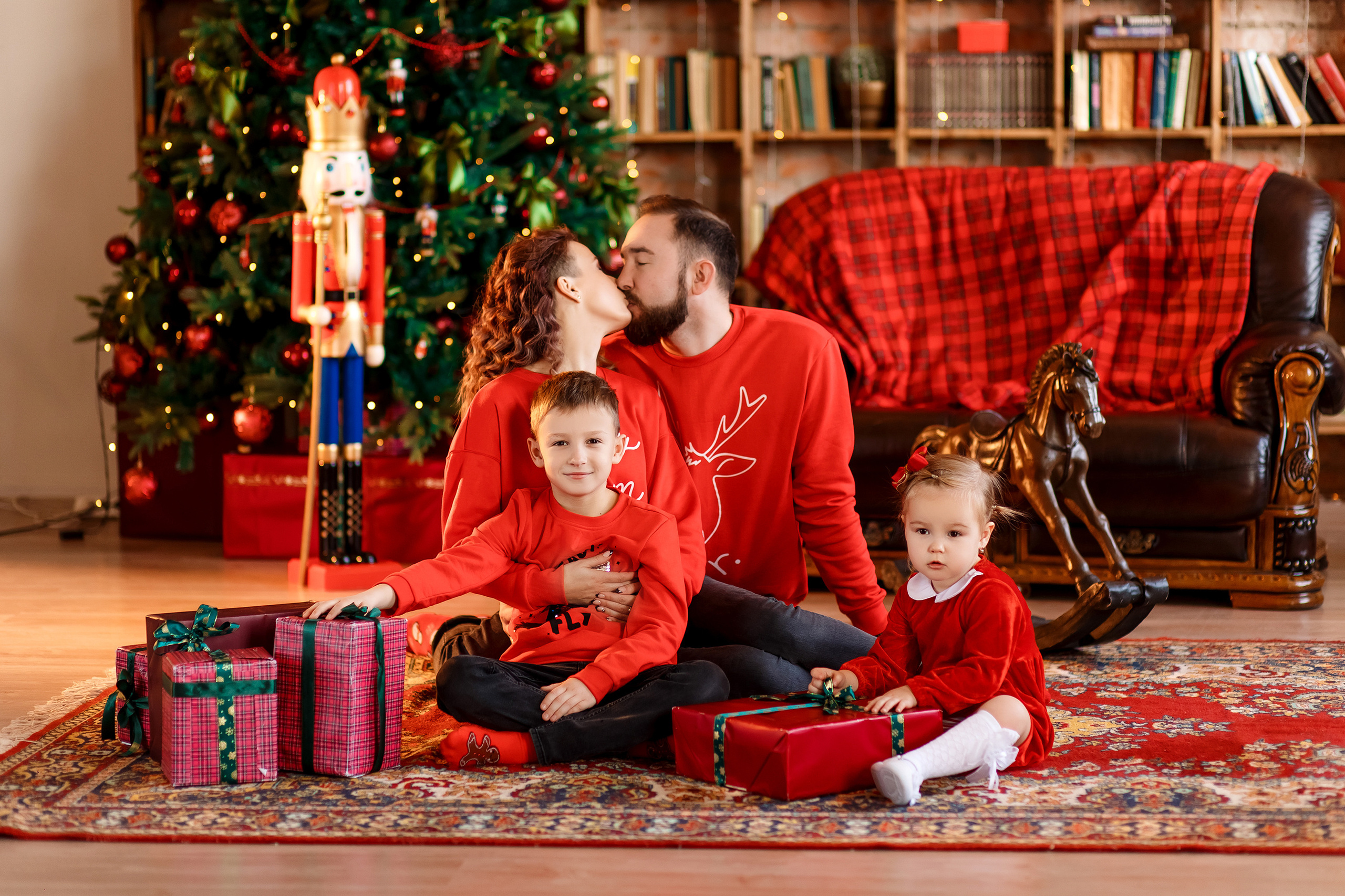 Настя и ее семья. Фотограф Любовь Корниенко, Примоский край