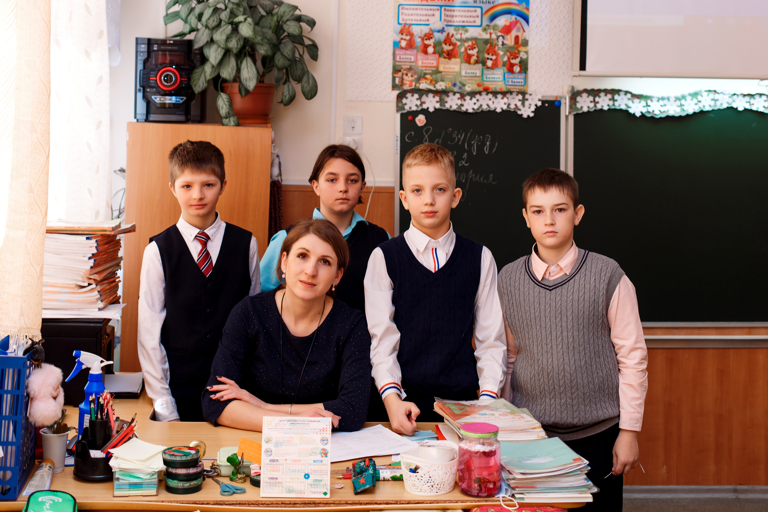 4А класс, фотосессия в школе + выпускной. Фотограф Любовь Корниенко, Примоский край