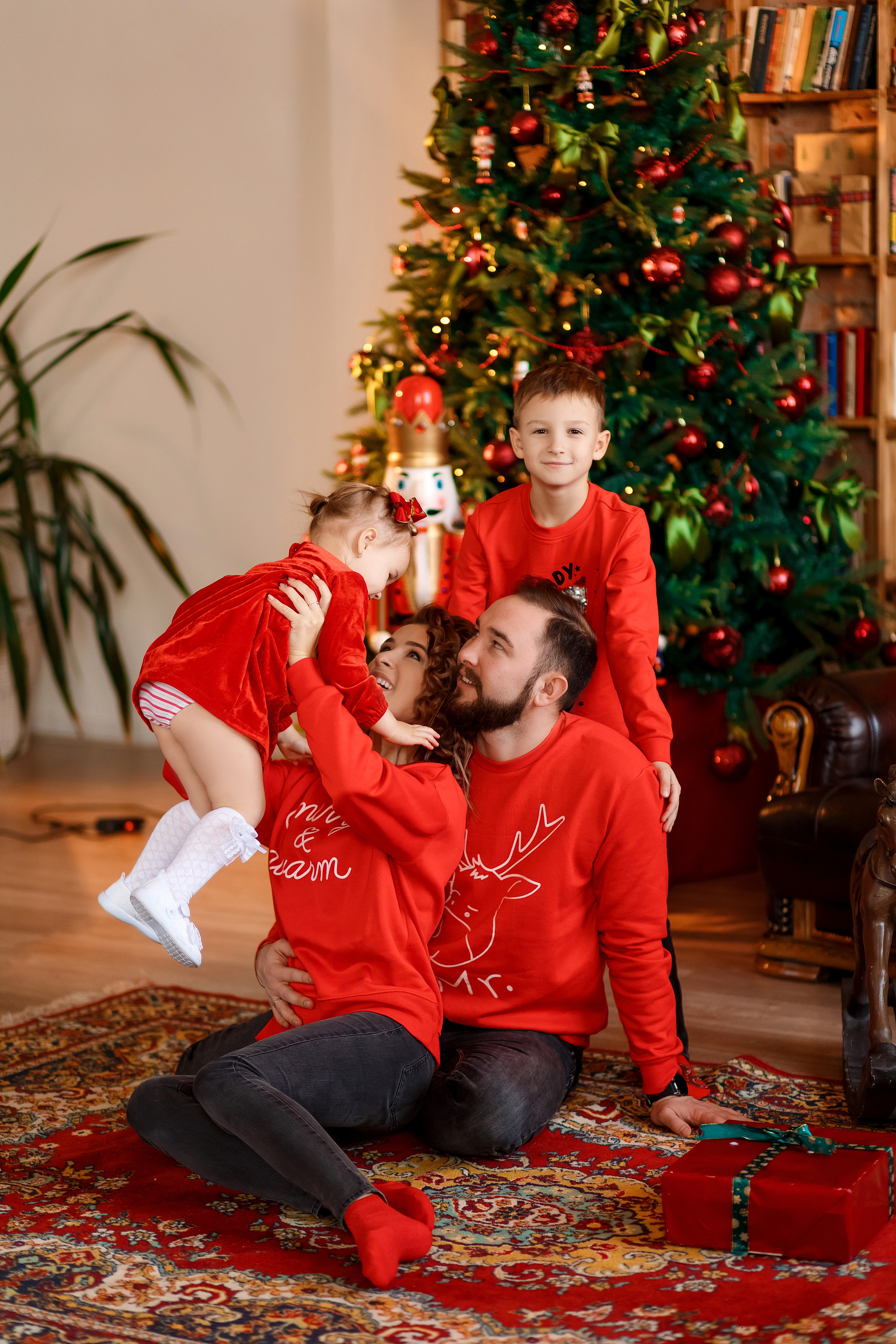 Настя и ее семья. Фотограф Любовь Корниенко, Примоский край