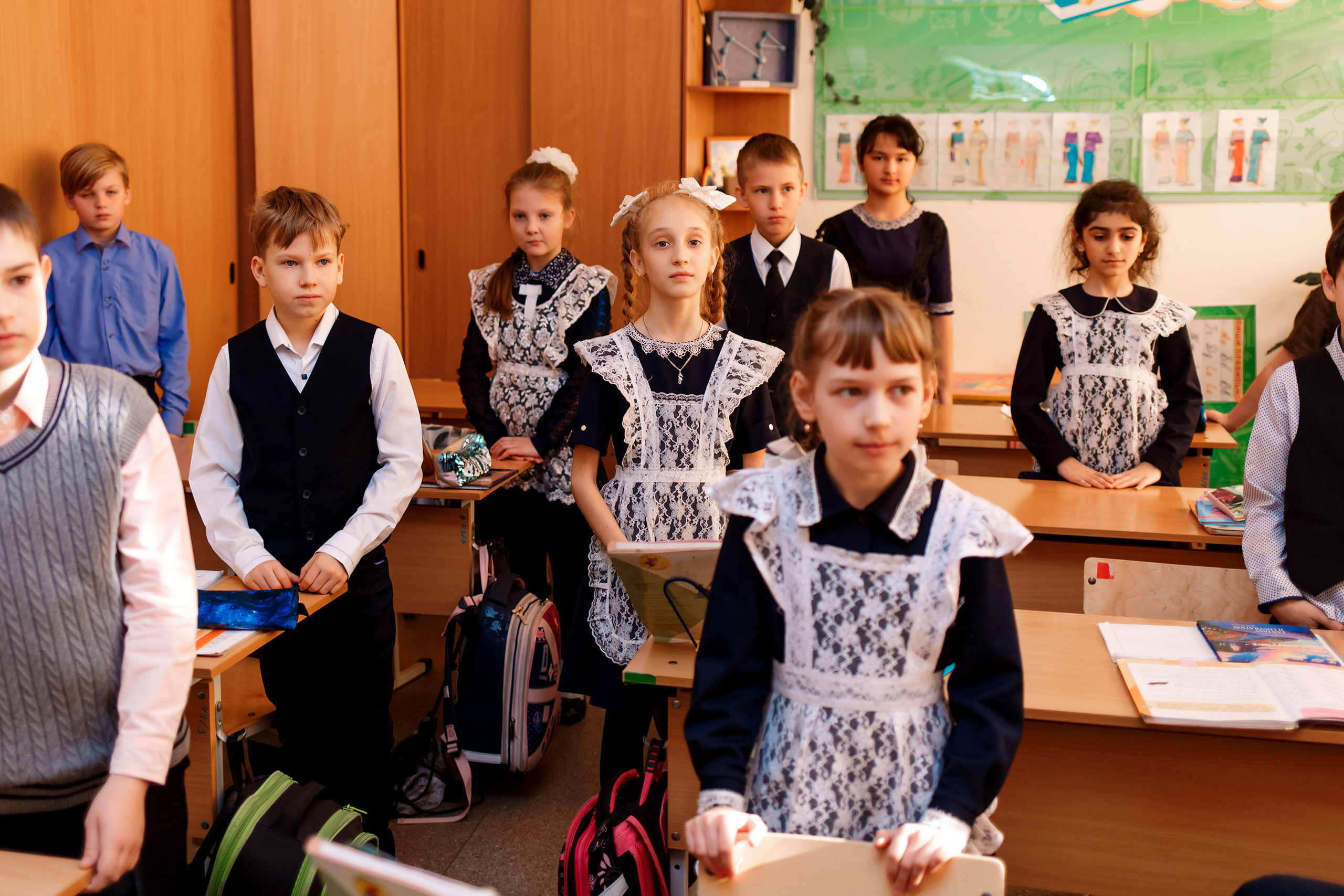 4А класс, фотосессия в школе + выпускной. Фотограф Любовь Корниенко, Примоский край