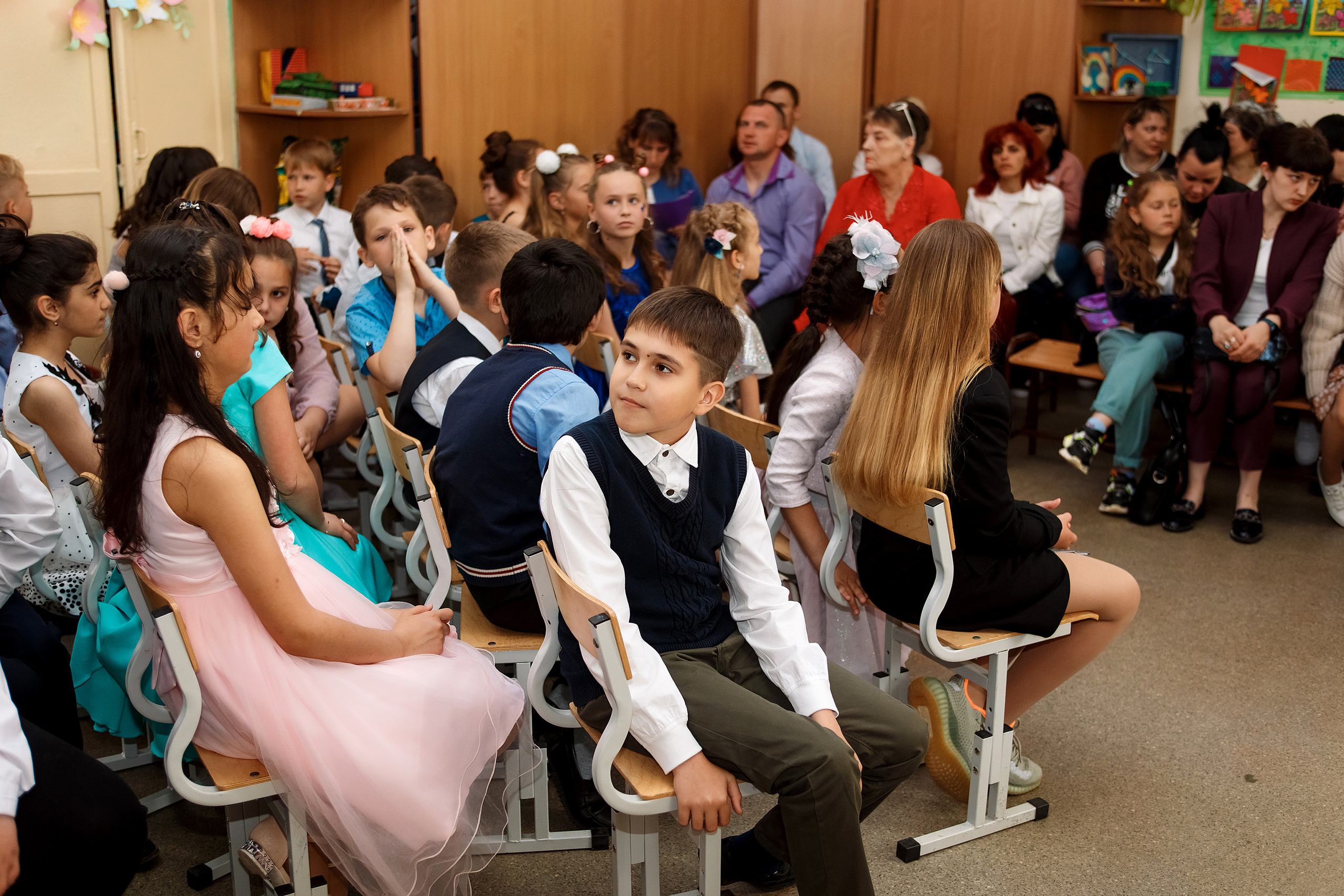 4А класс, фотосессия в школе + выпускной. Фотограф Любовь Корниенко, Примоский край