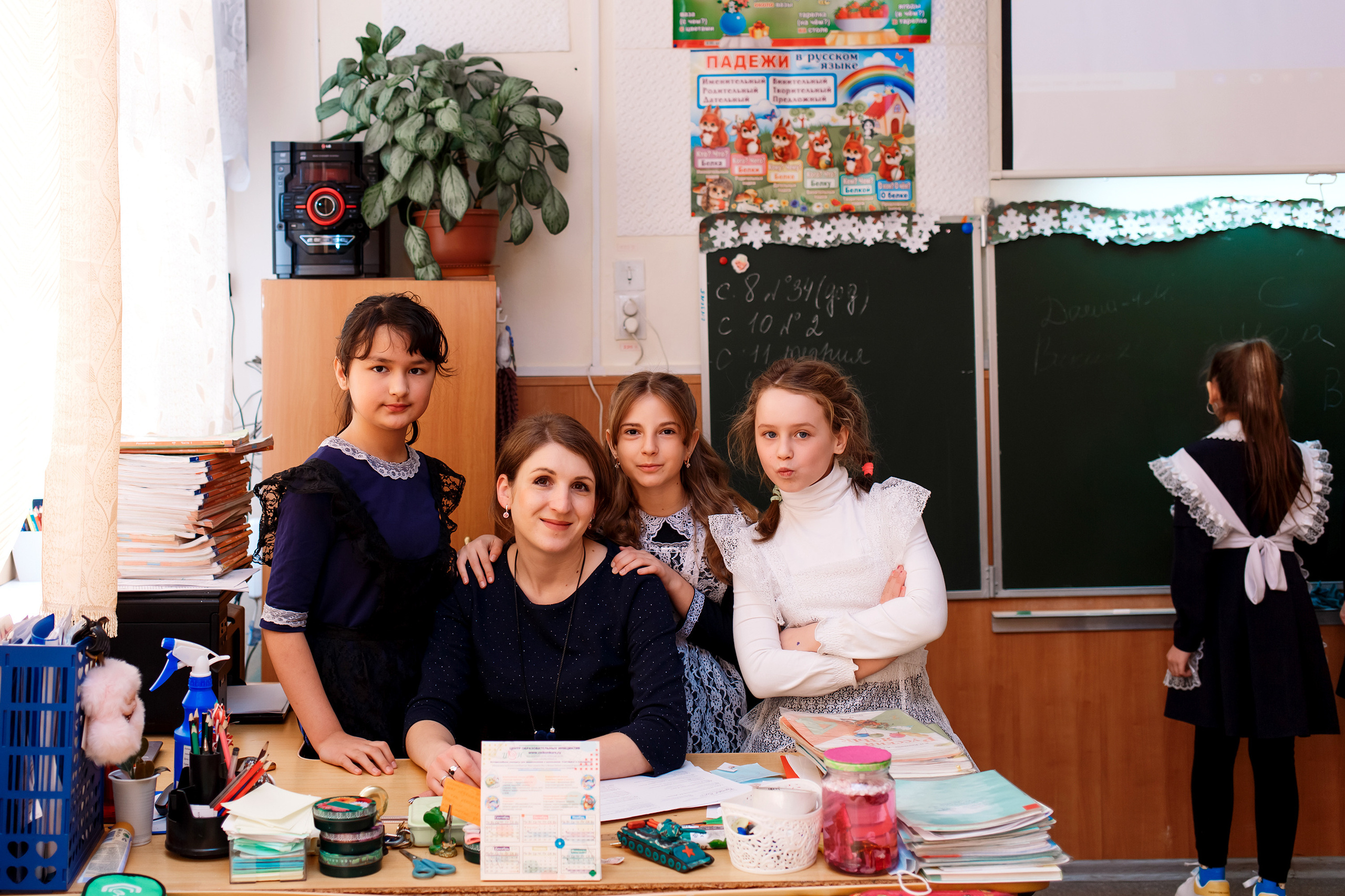 4А класс, фотосессия в школе + выпускной. Фотограф Любовь Корниенко, Примоский край