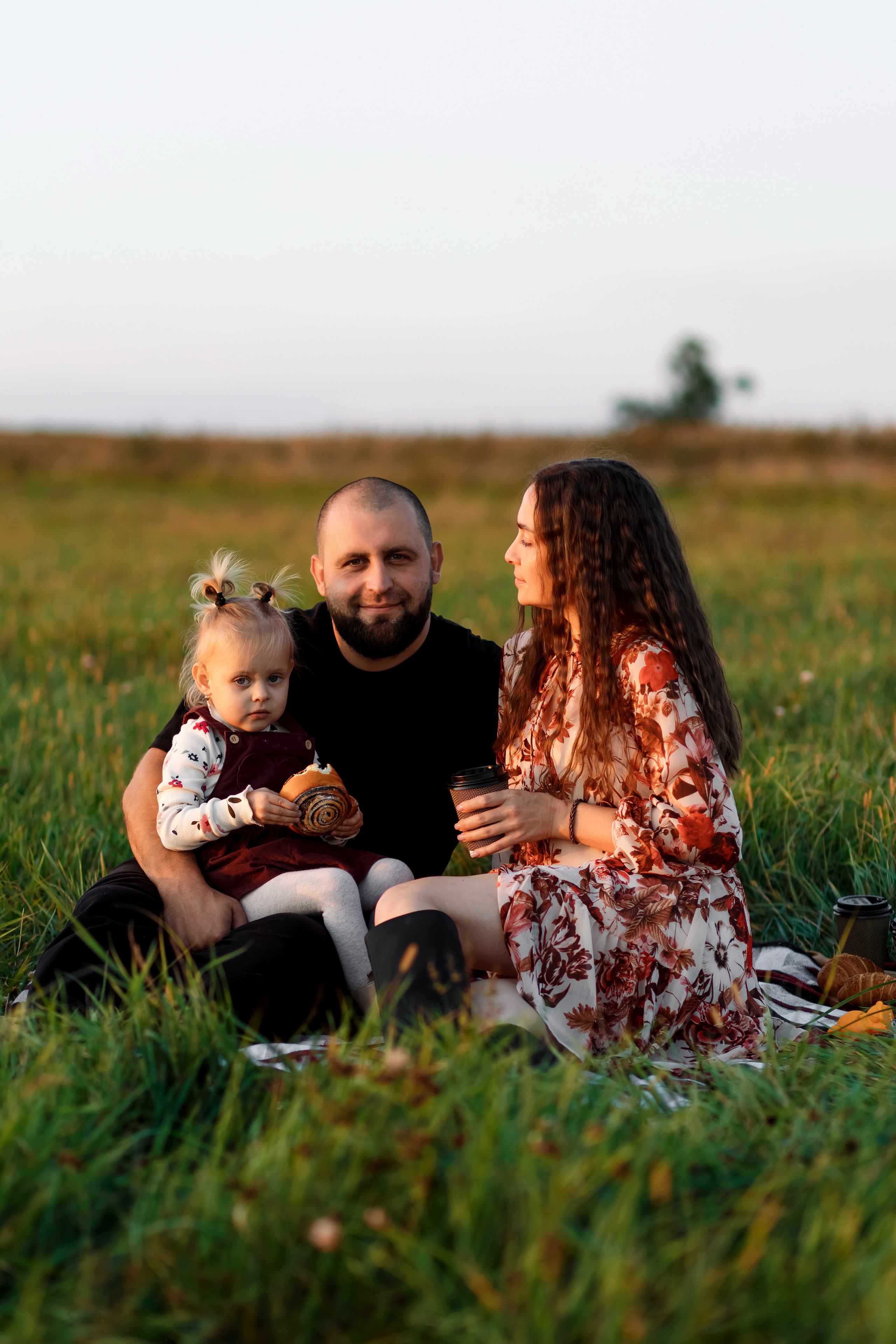 Фотосессия на поле. Фотограф Любовь Корниенко, Примоский край