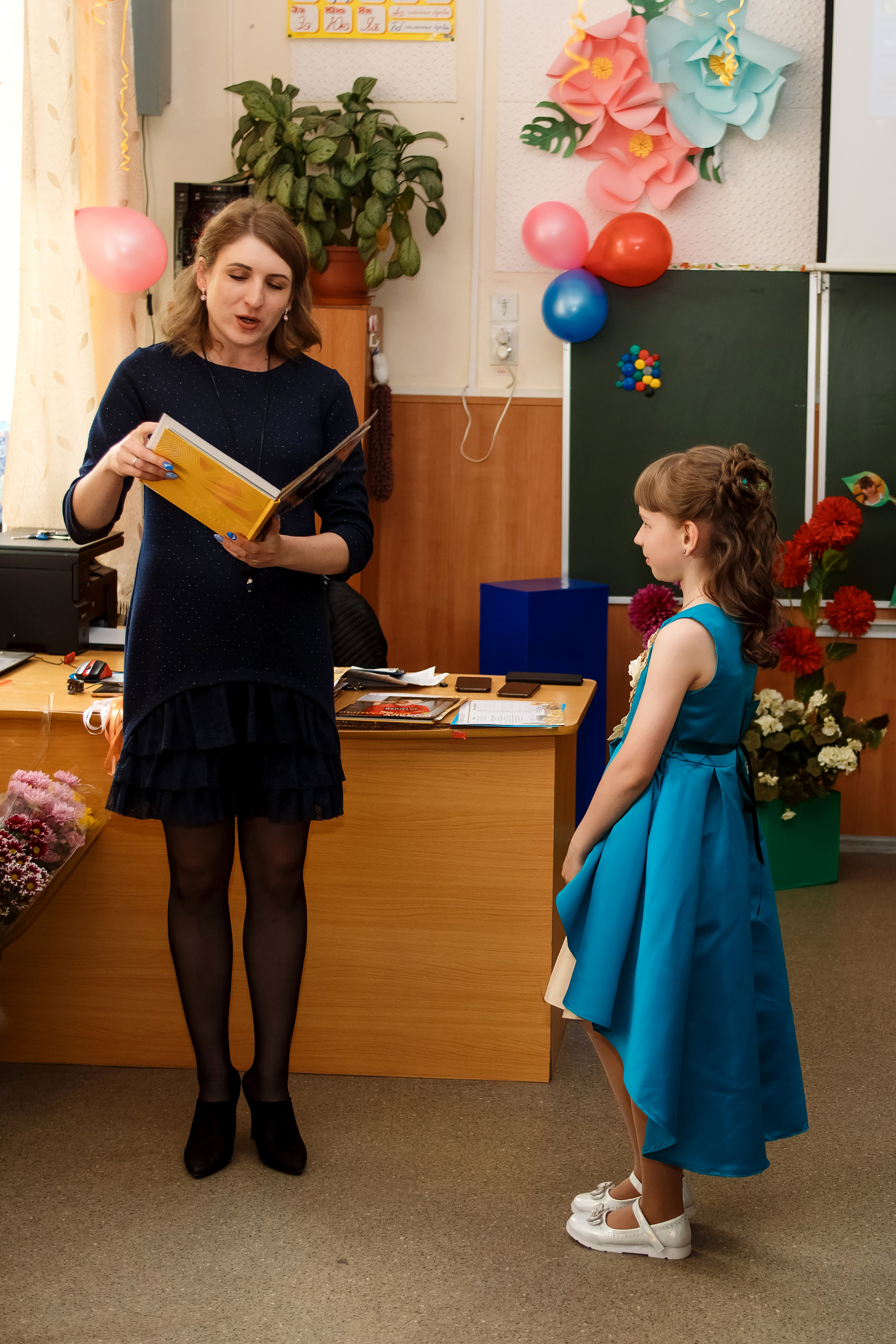 4А класс, фотосессия в школе + выпускной. Фотограф Любовь Корниенко, Примоский край