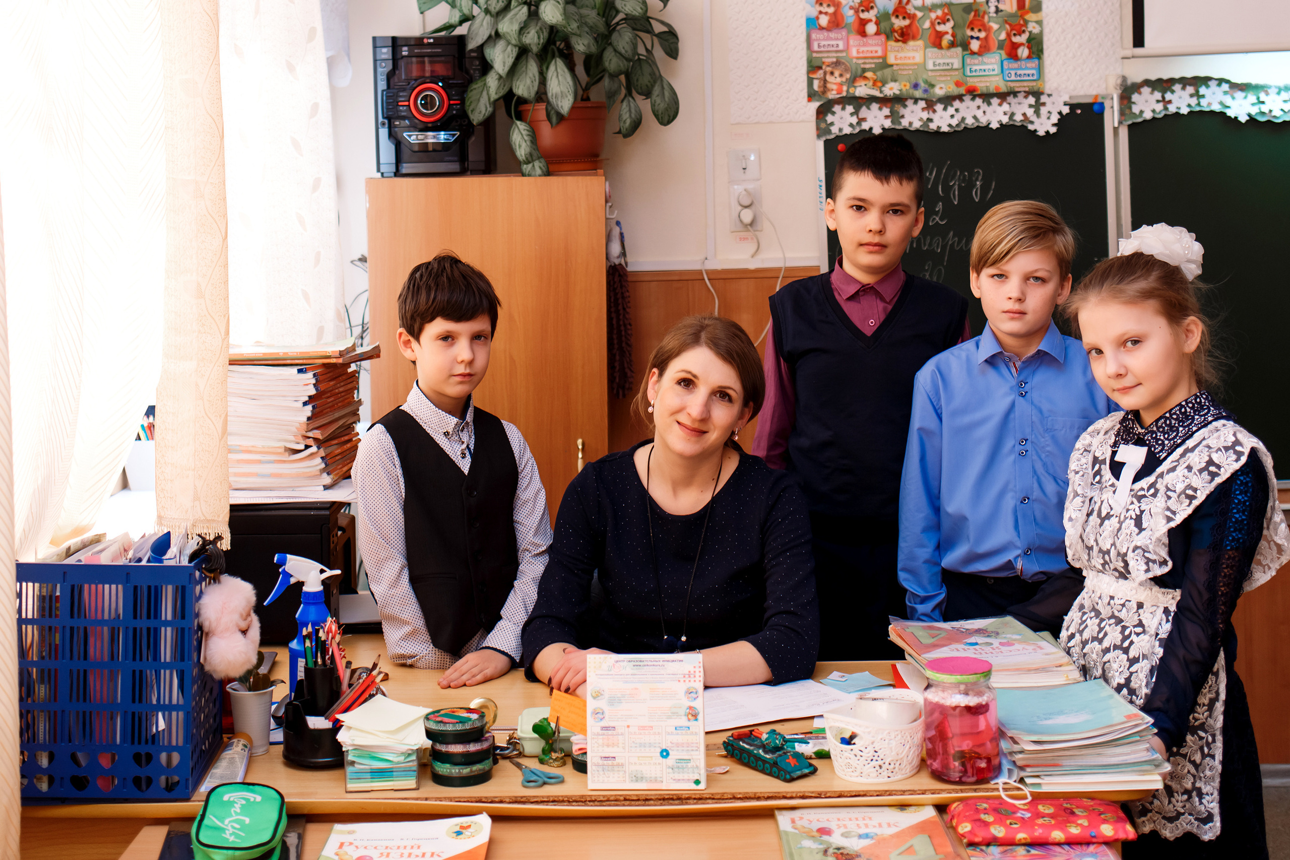 4А класс, фотосессия в школе + выпускной. Фотограф Любовь Корниенко, Примоский край