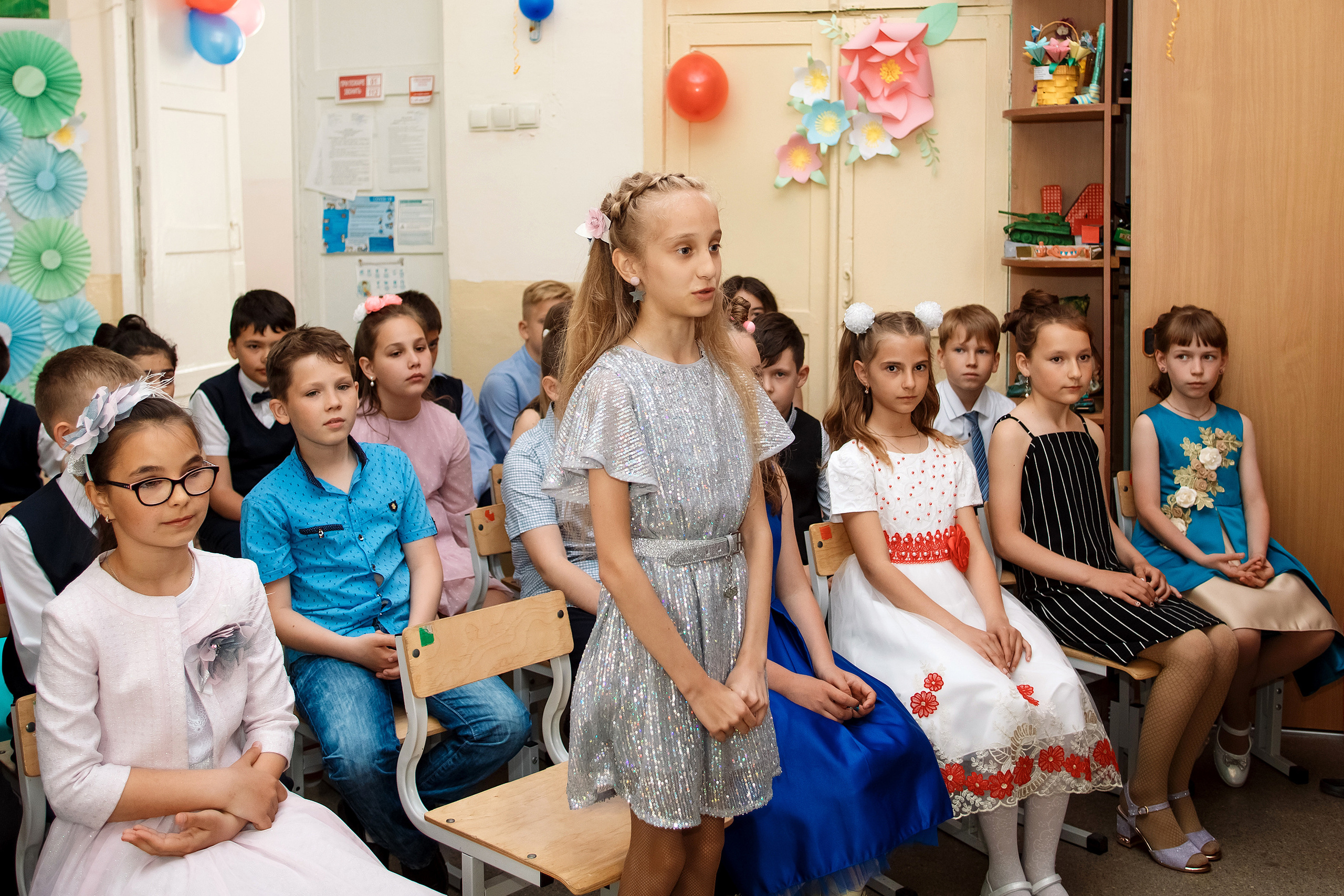 4А класс, фотосессия в школе + выпускной. Фотограф Любовь Корниенко, Примоский край