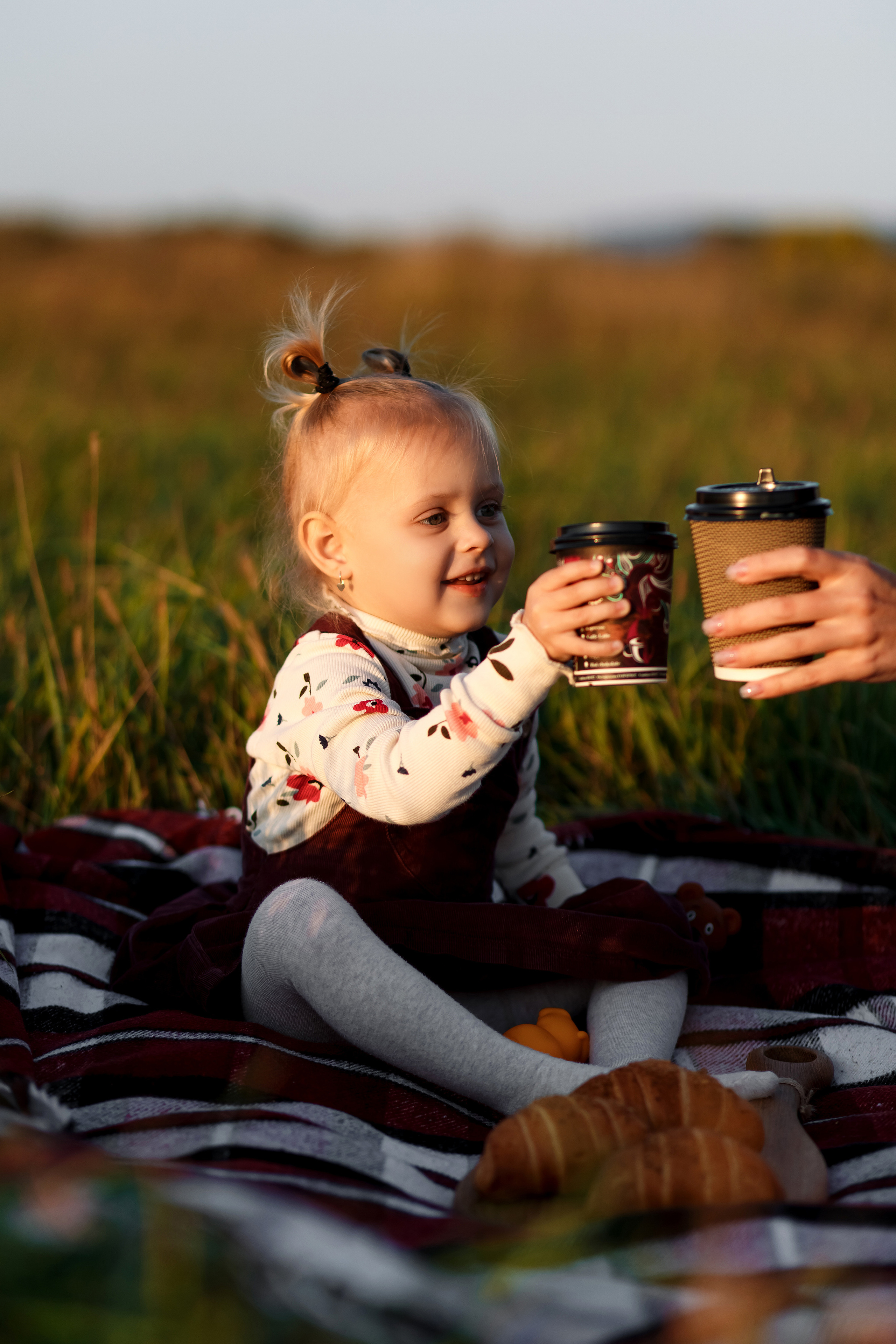 Фотосессия на поле. Фотограф Любовь Корниенко, Примоский край