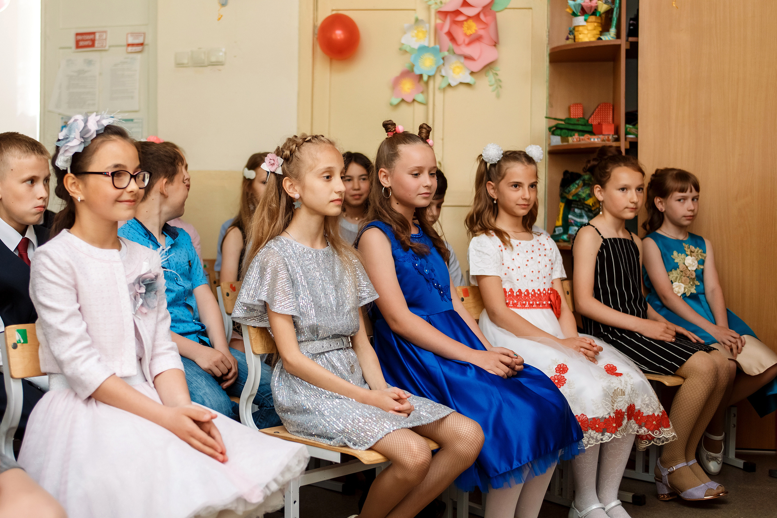 4А класс, фотосессия в школе + выпускной. Фотограф Любовь Корниенко, Примоский край