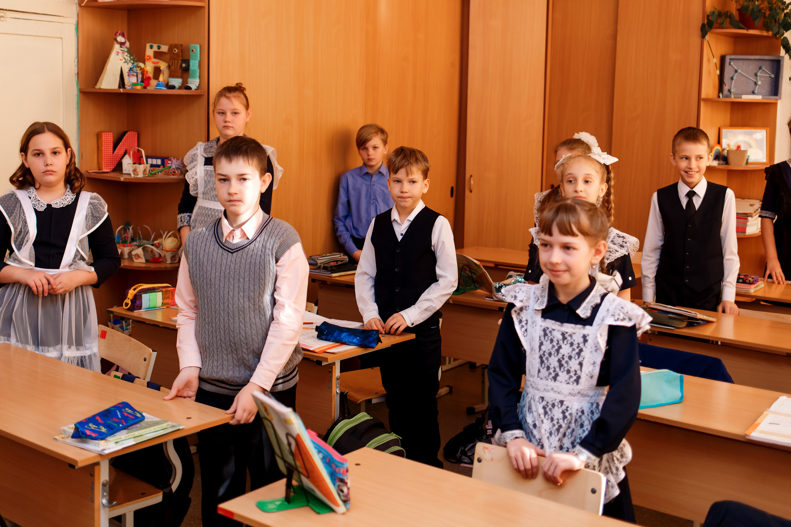 4А класс, фотосессия в школе + выпускной. Фотограф Любовь Корниенко, Примоский край