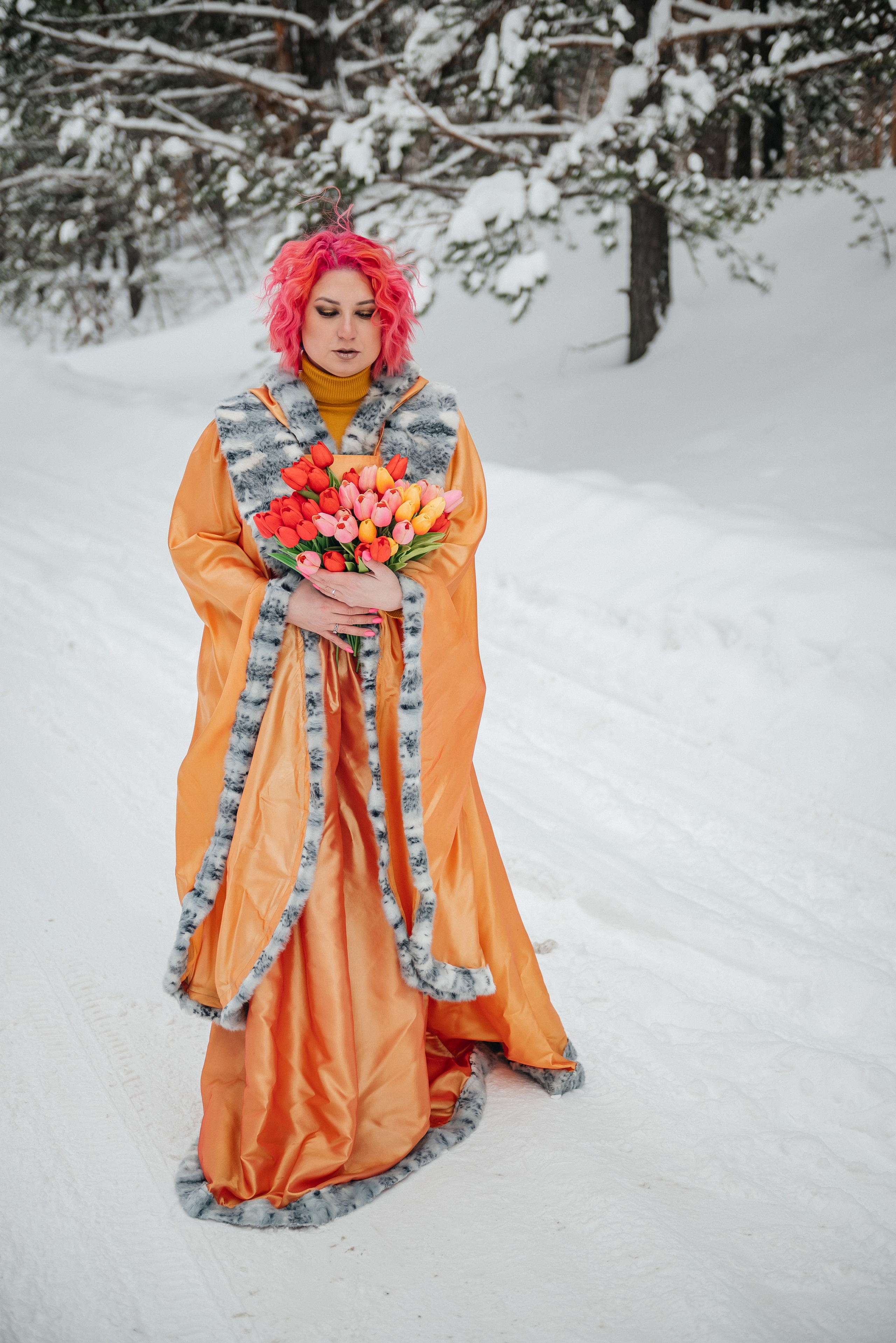 Света и тюльпаны. Свадебный и семейный фотограф в Дзержинске Екатерина Шулакова