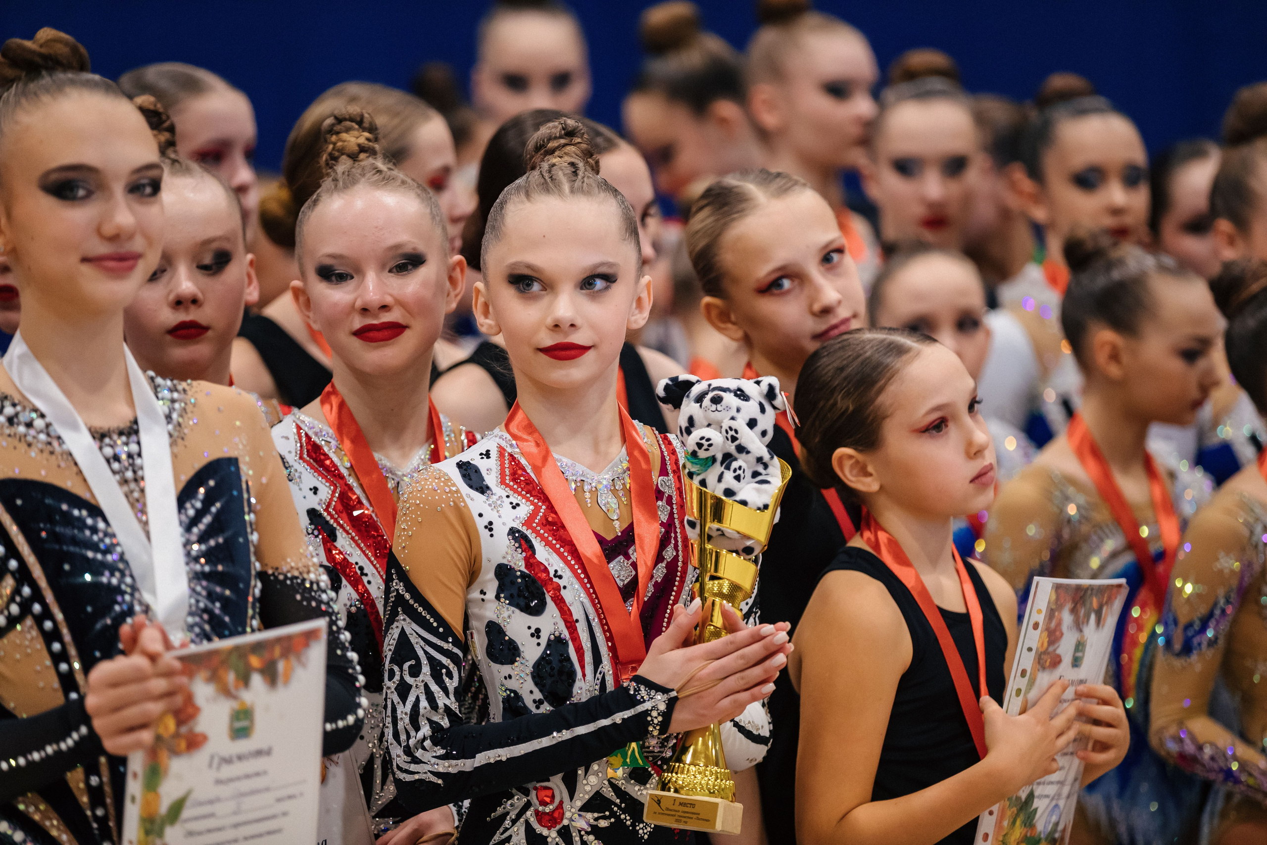 Городские соревнования по эстетической гимнастике «СТРЕКОЗА». Спортивный фотограф Александр Васильев. RG и AGG