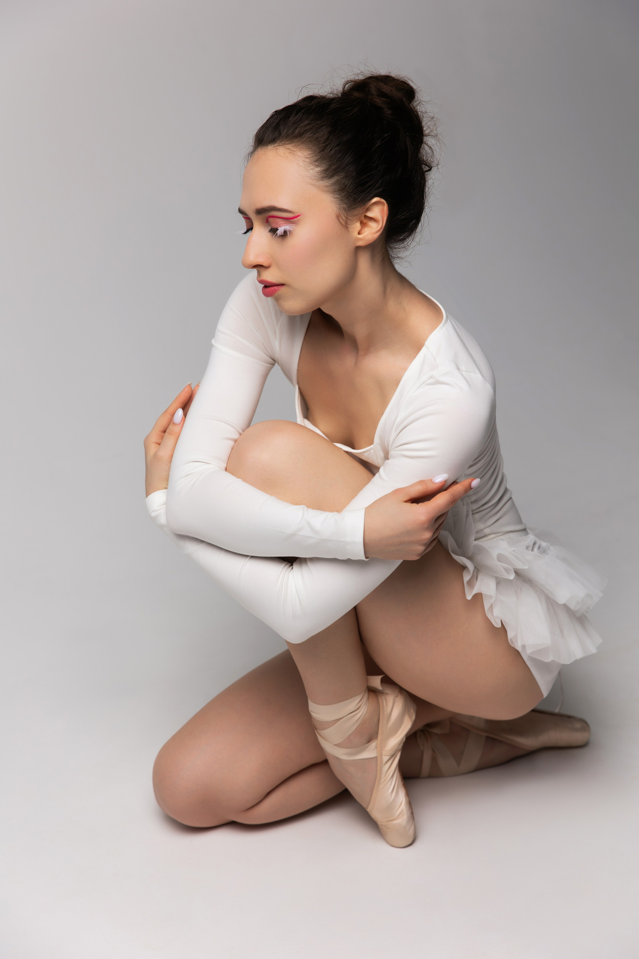 Женская фотосессия на циклораме. Семейный и женский фотограф в Москве Надежда Воробьева