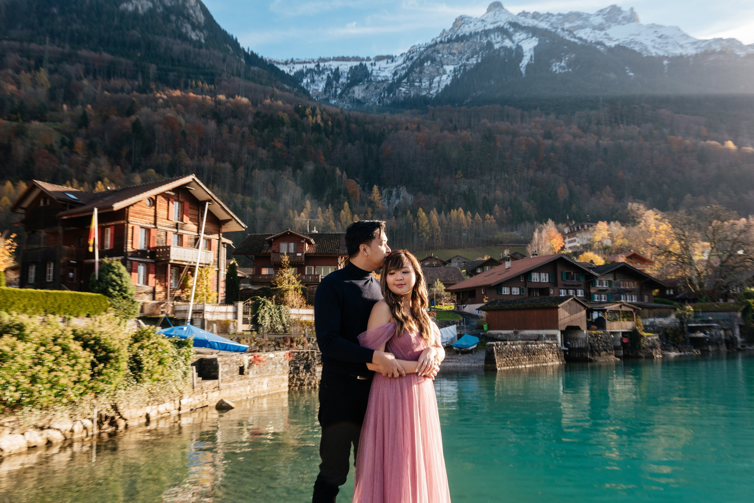 Evette & Karl (Iseltwald). Photographer in Interlaken area