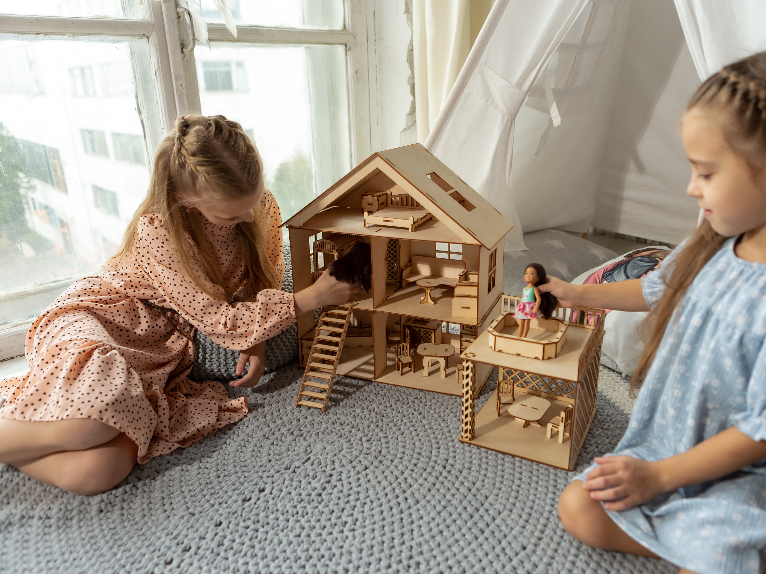 Съёмка кукольных домиков для WB. Семейный фотограф в Нижнем Новгороде Доронина Юлия