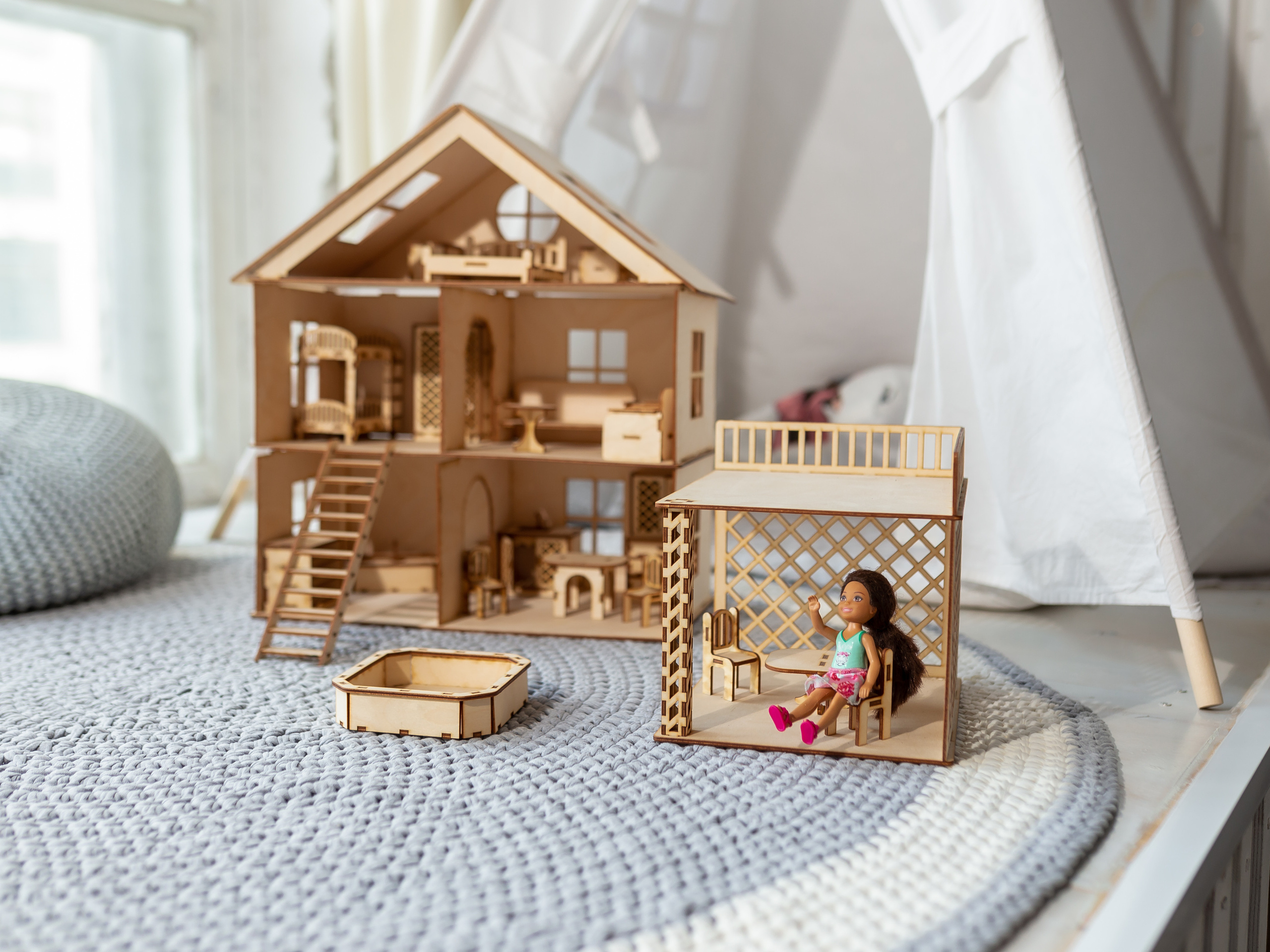 Съёмка кукольных домиков для WB. Семейный фотограф в Нижнем Новгороде Доронина Юлия