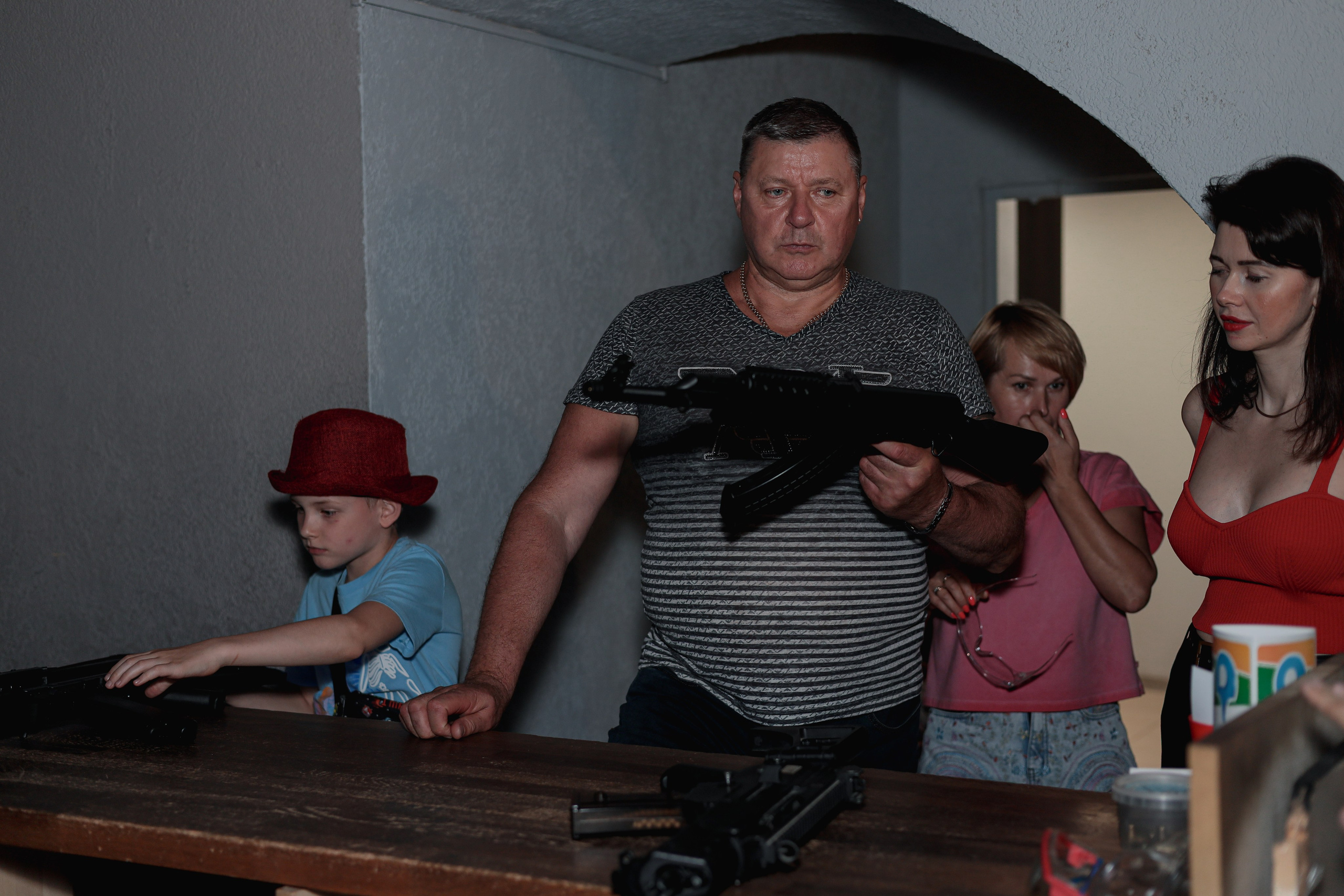 День рождение в стрелковом клубе. Фотограф Надршина Лилия