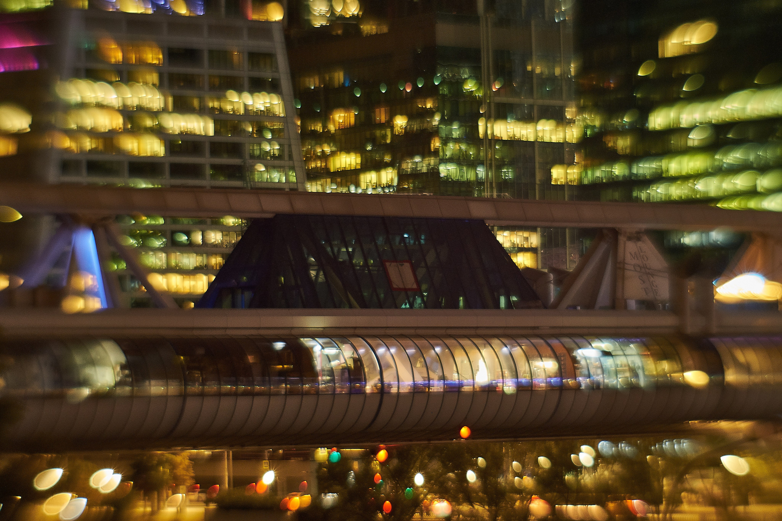 Ночная Москва  глазами  фотографа Виталий Дени