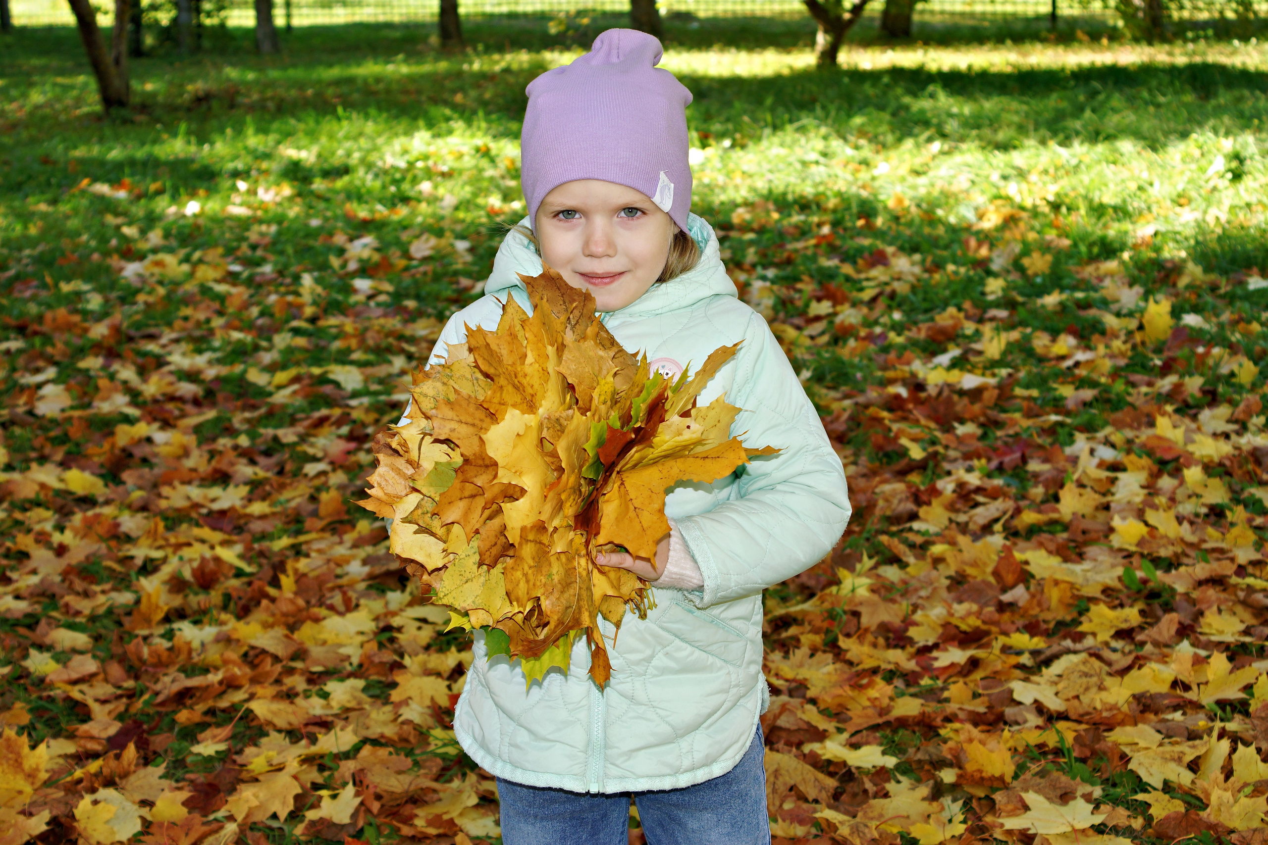 Осенняя фотосессия в детском саду г. Йошкар-Ола