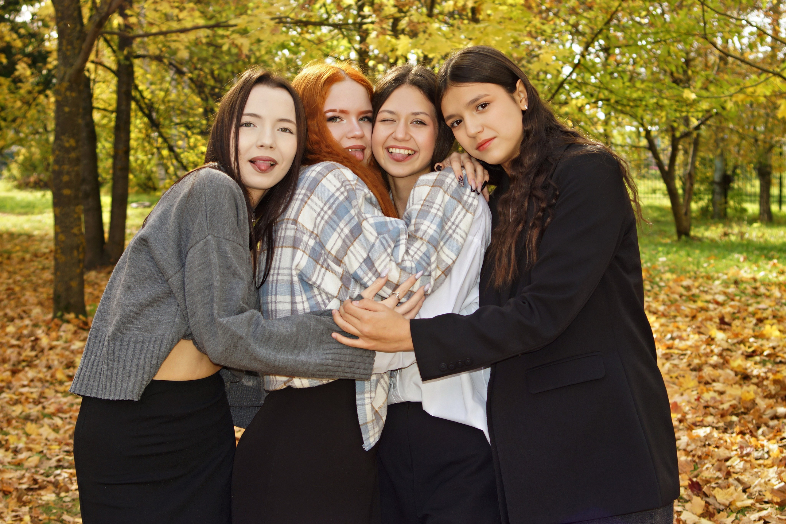 Осенняя фотосессия в школе г. Йошкар-Ола