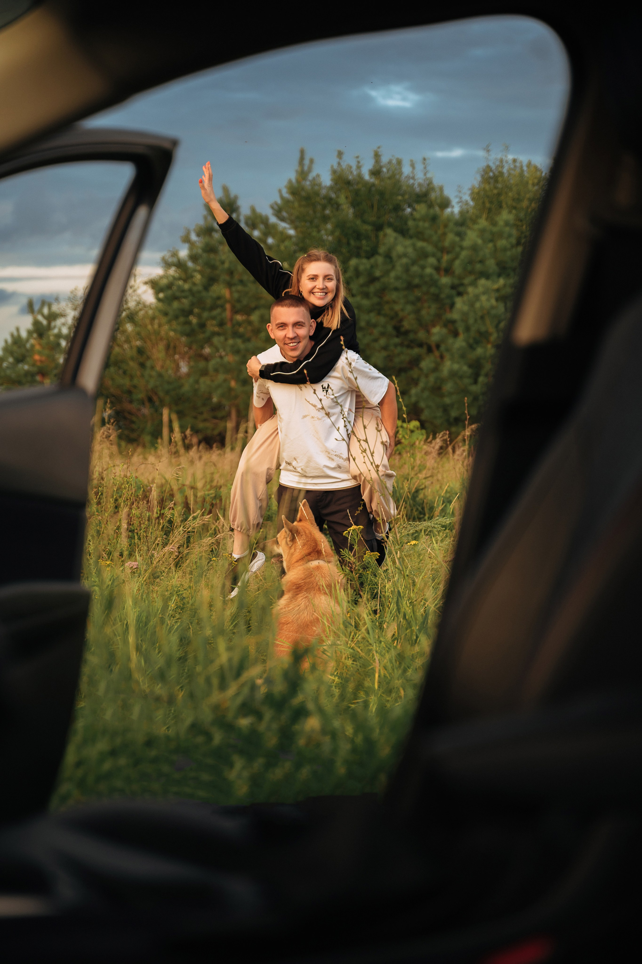 Фотосессия с собакой Екатеринбург. Портретный и семейный фотограф в Екатеринбурге Мария Чахеева