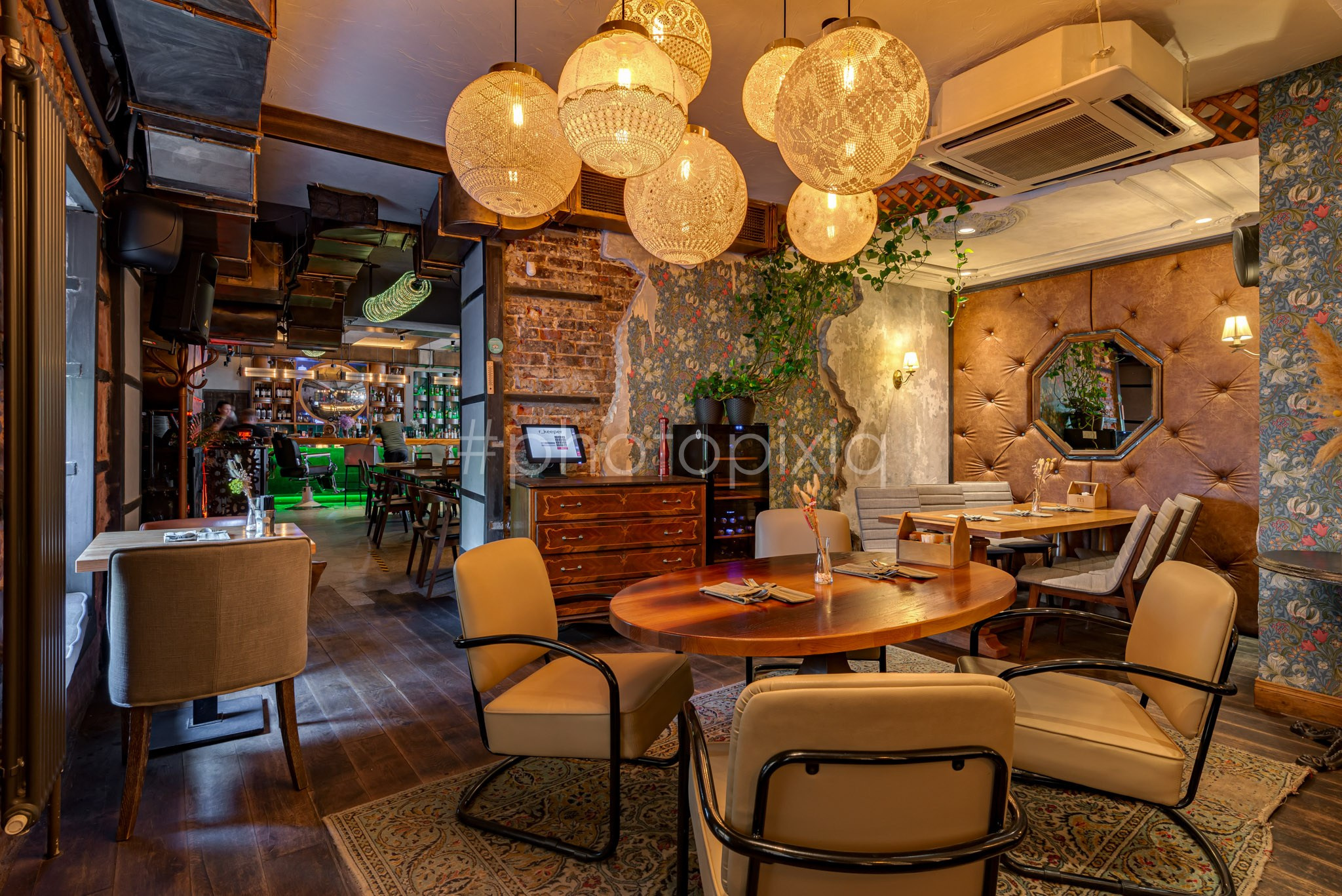 Интерьерная съёмка бара Masters & Margaritas на Пятницкой. Интерьерная съёмка и виртуальные туры — Интерьерный фотограф Кузнецов Сергей (photopixiq)