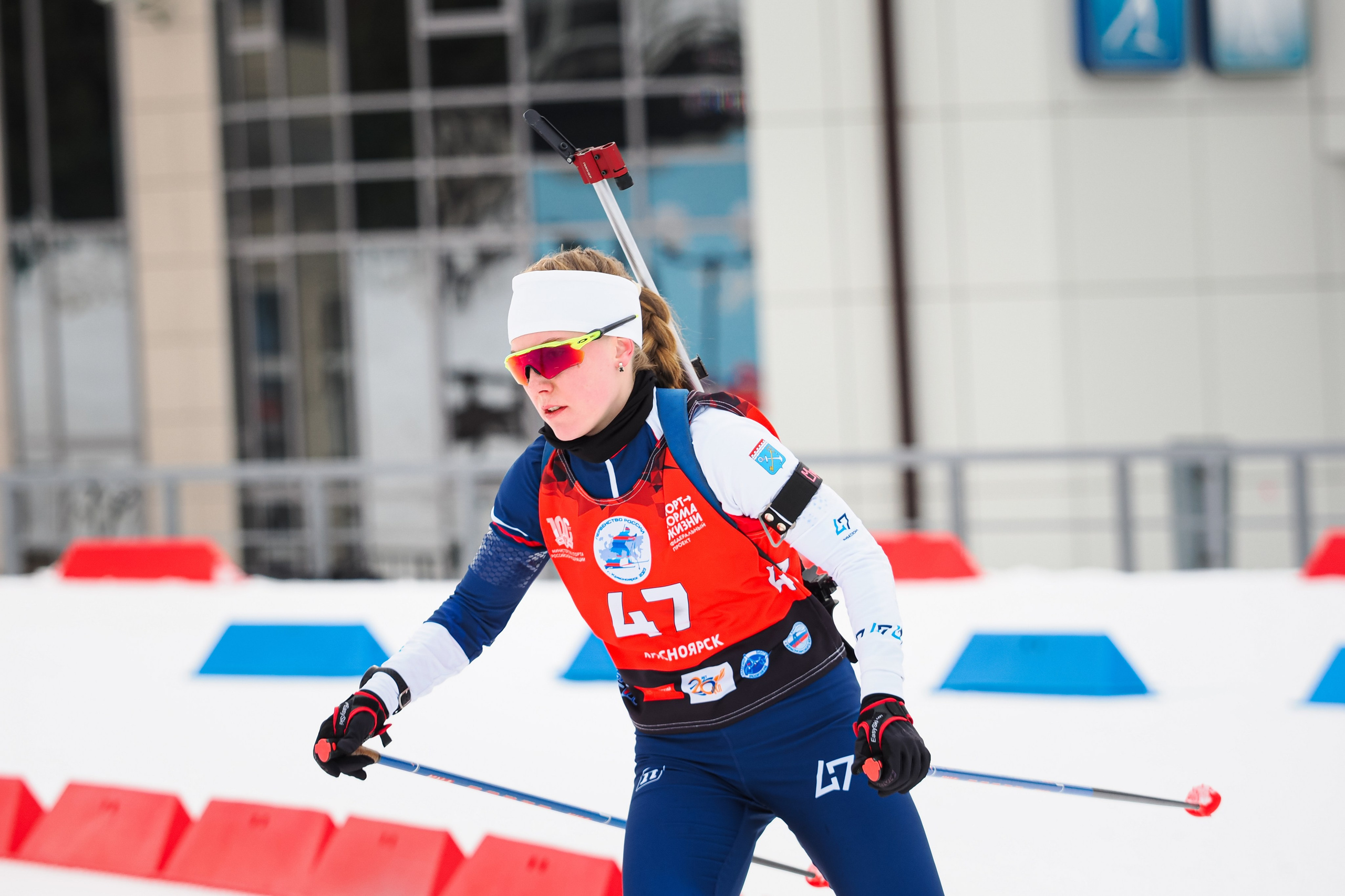 Биатлон / Первенство России. Репортажный фотограф Алексей Козьмин