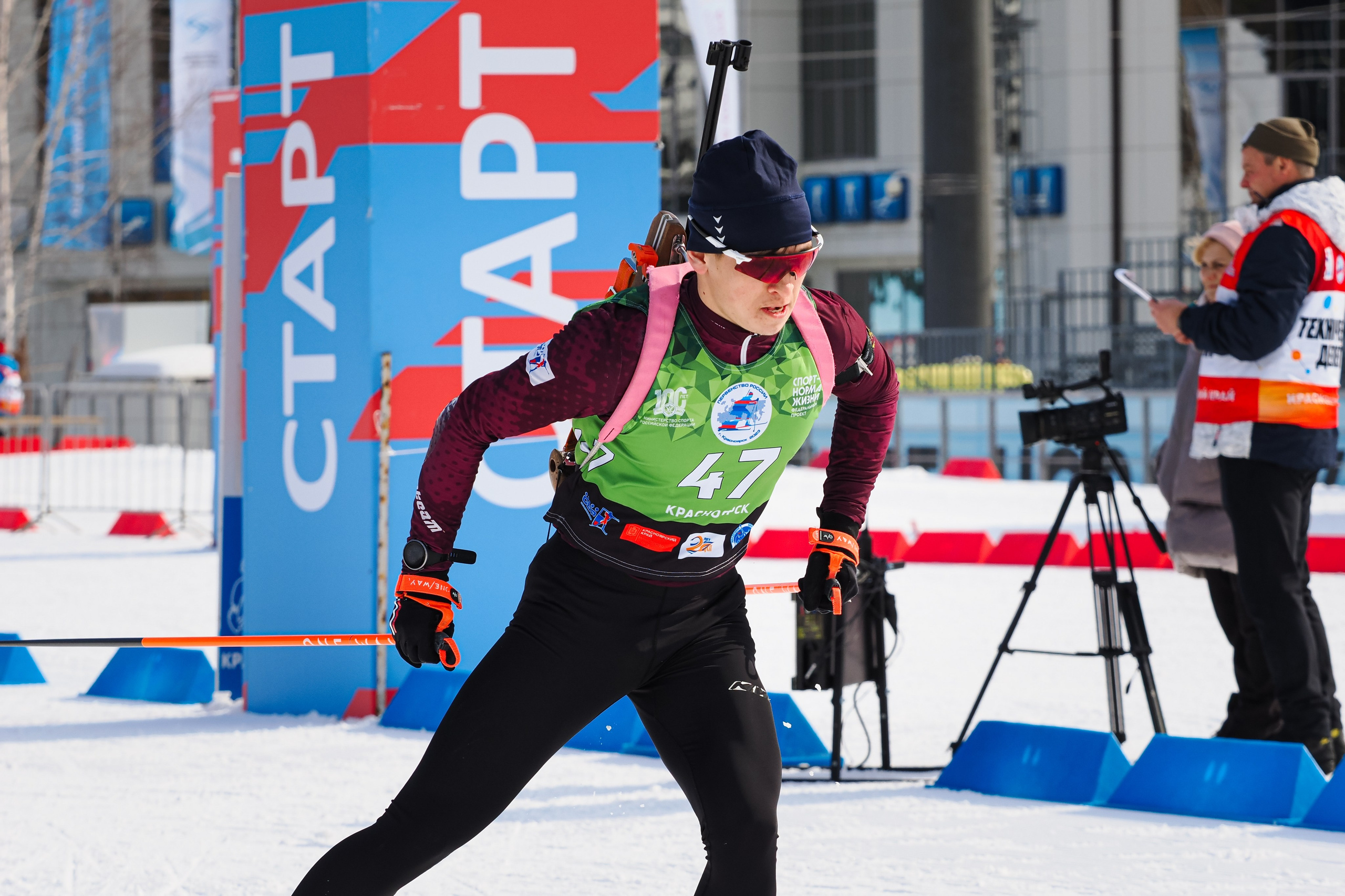 Биатлон / Первенство России. Репортажный фотограф Алексей Козьмин