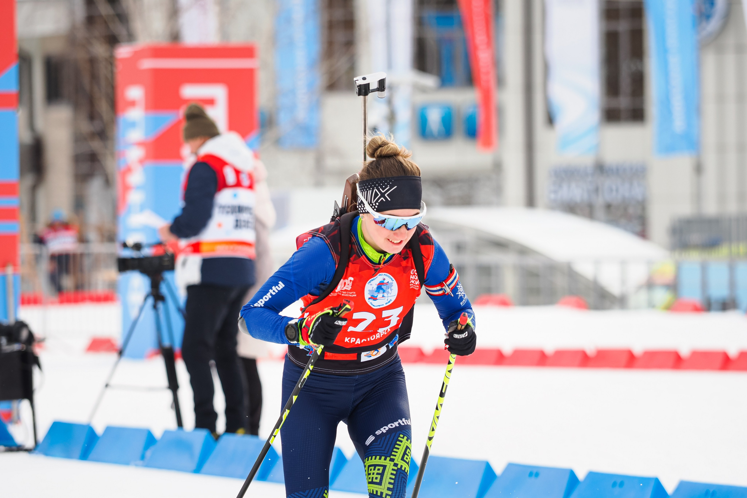 Биатлон / Первенство России. Репортажный фотограф Алексей Козьмин