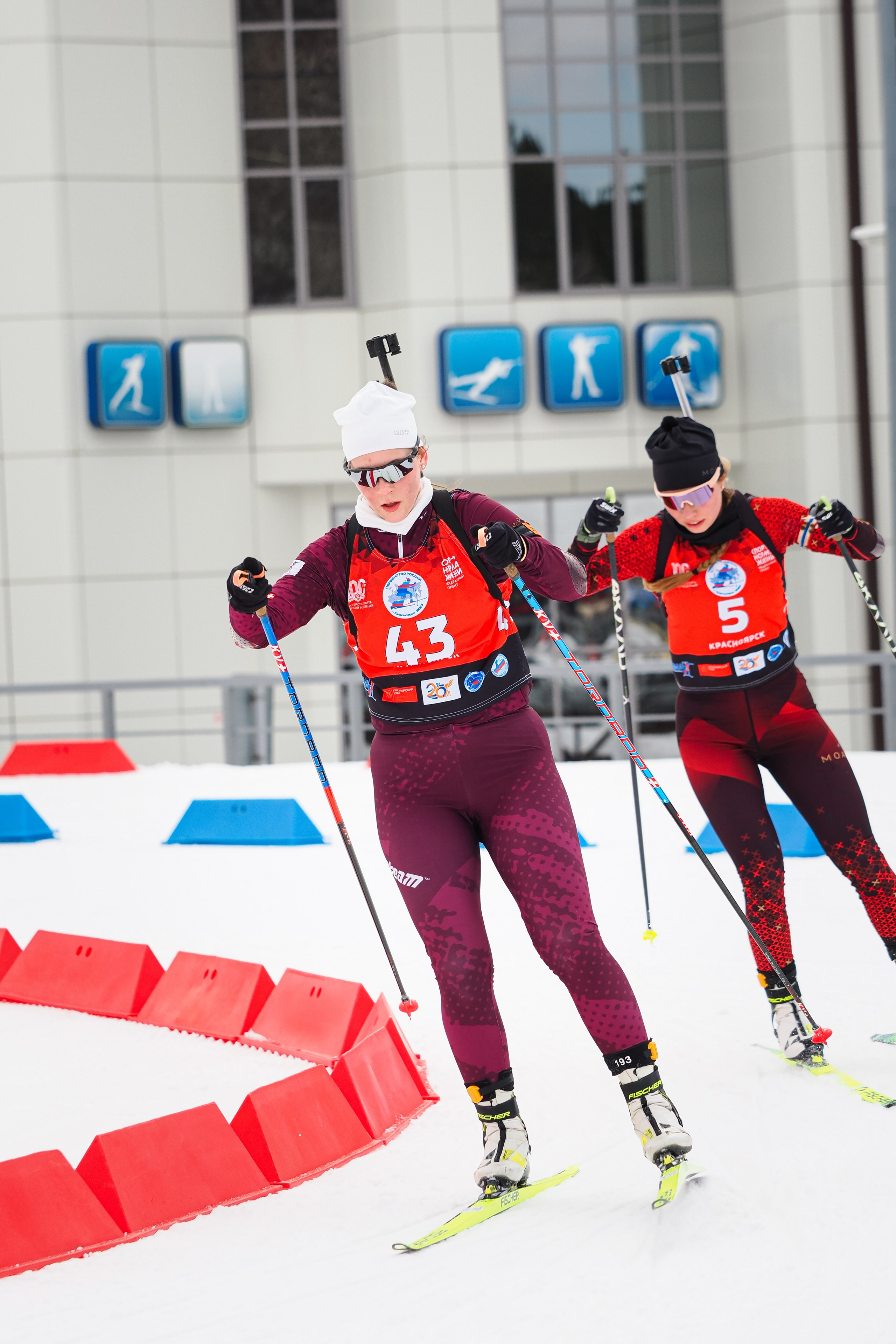 Биатлон / Первенство России. Репортажный фотограф Алексей Козьмин