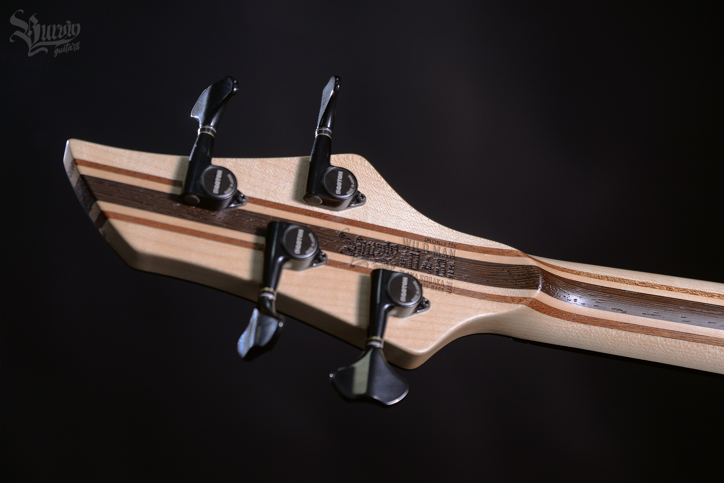 048 ZLAYA SOBAKA Bass. Master of making guitars and basses to order