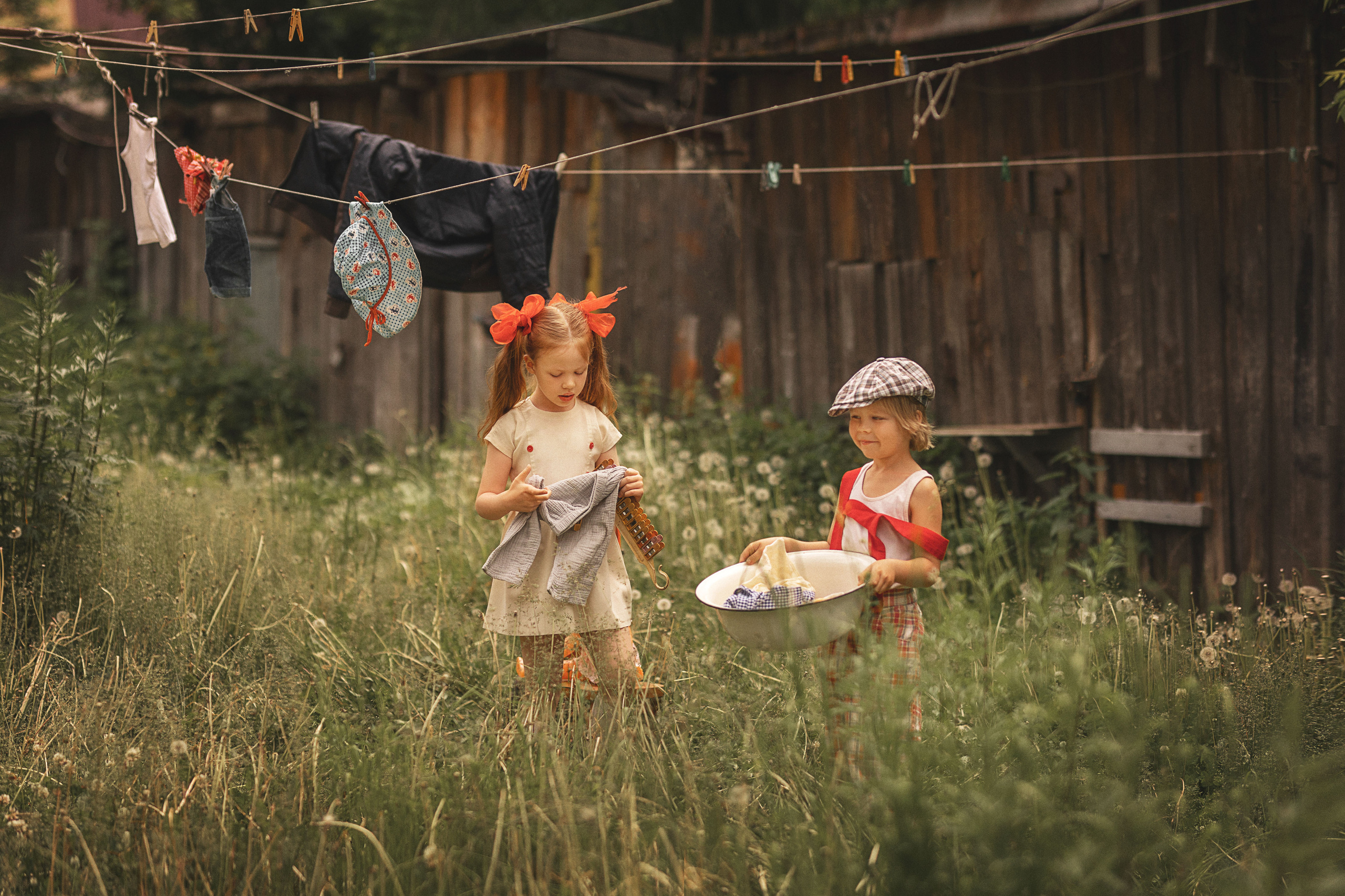 Стирка в СССР. Елена Чернигина семейный и детский фотограф в Нижнем Новгороде и Бор