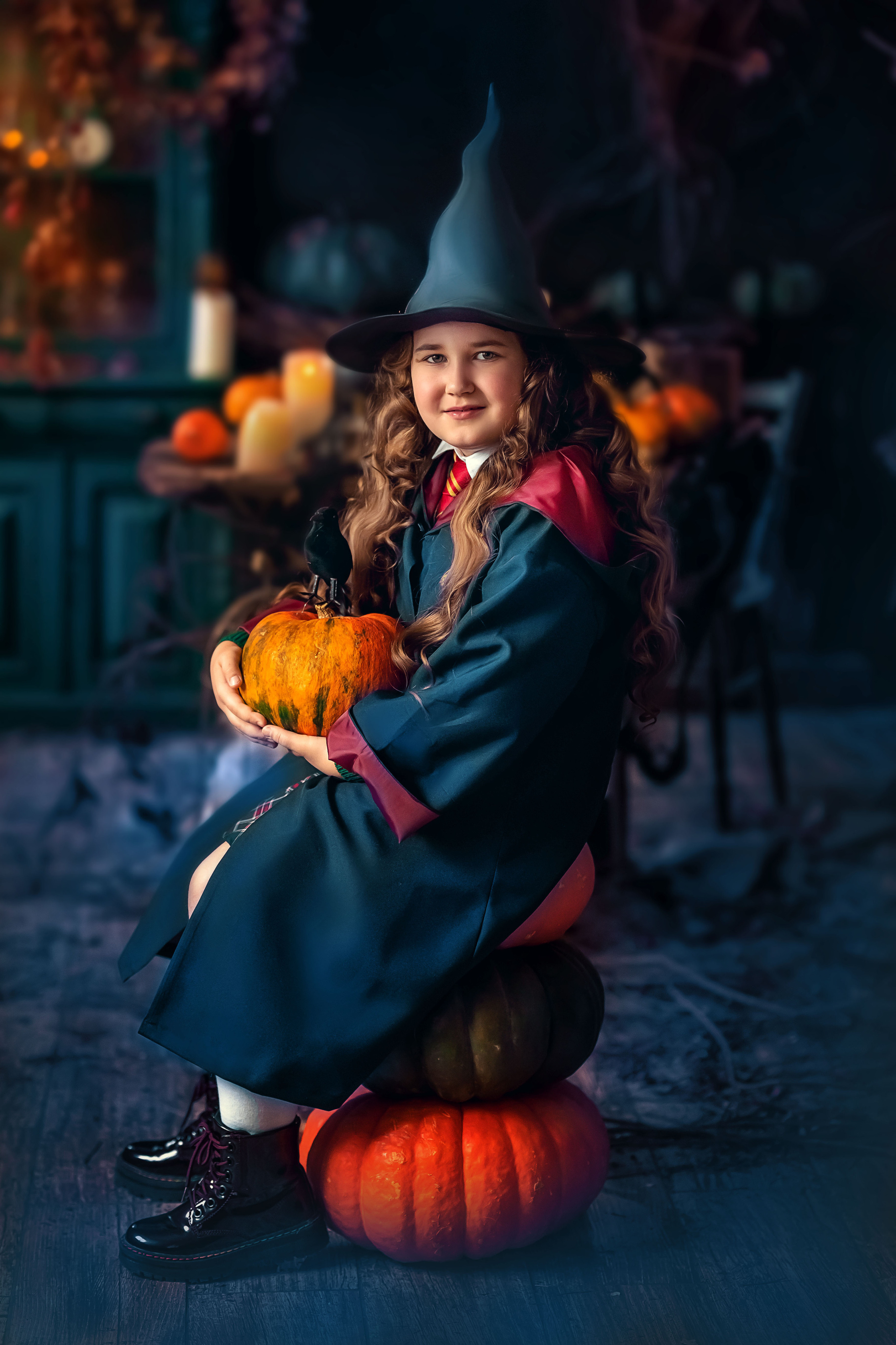 В стиле Гарри Поттера и ведьм (студия Винтаж рум). Елена Чернигина семейный и детский фотограф в Нижнем Новгороде и Бор