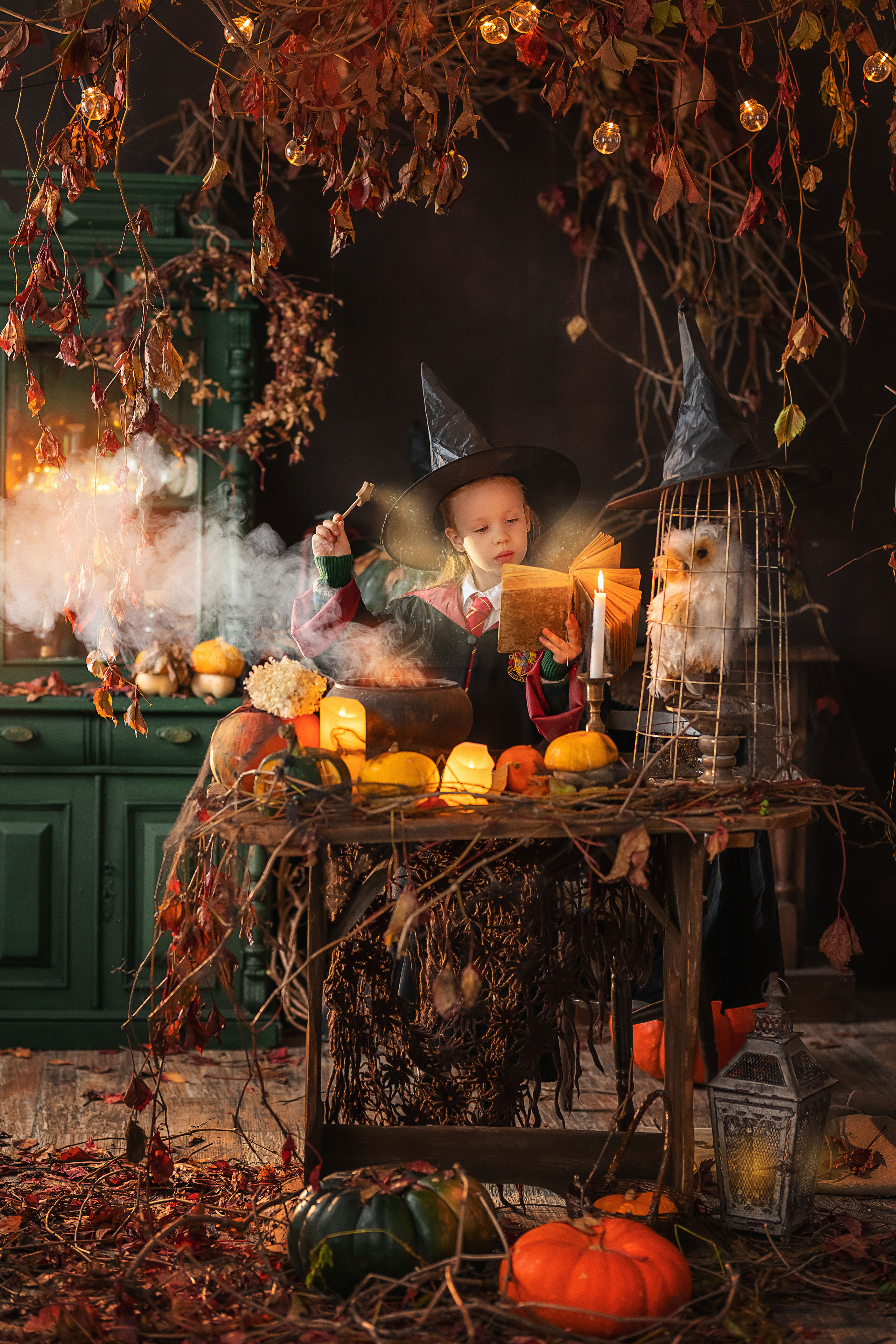 В стиле Гарри Поттера и ведьм (студия Винтаж рум). Елена Чернигина семейный и детский фотограф в Нижнем Новгороде и Бор
