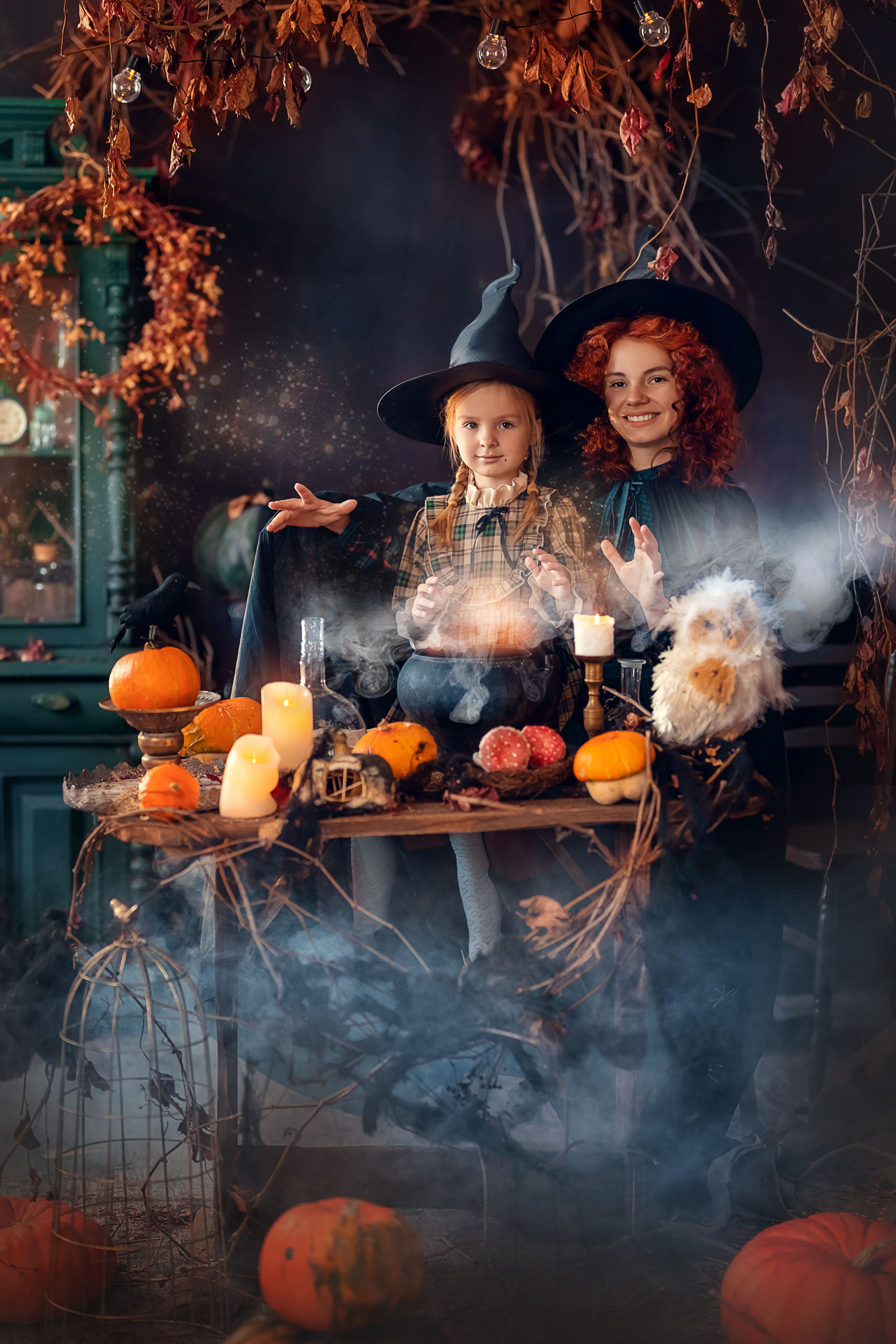 В стиле Гарри Поттера и ведьм (студия Винтаж рум). Елена Чернигина семейный и детский фотограф в Нижнем Новгороде и Бор