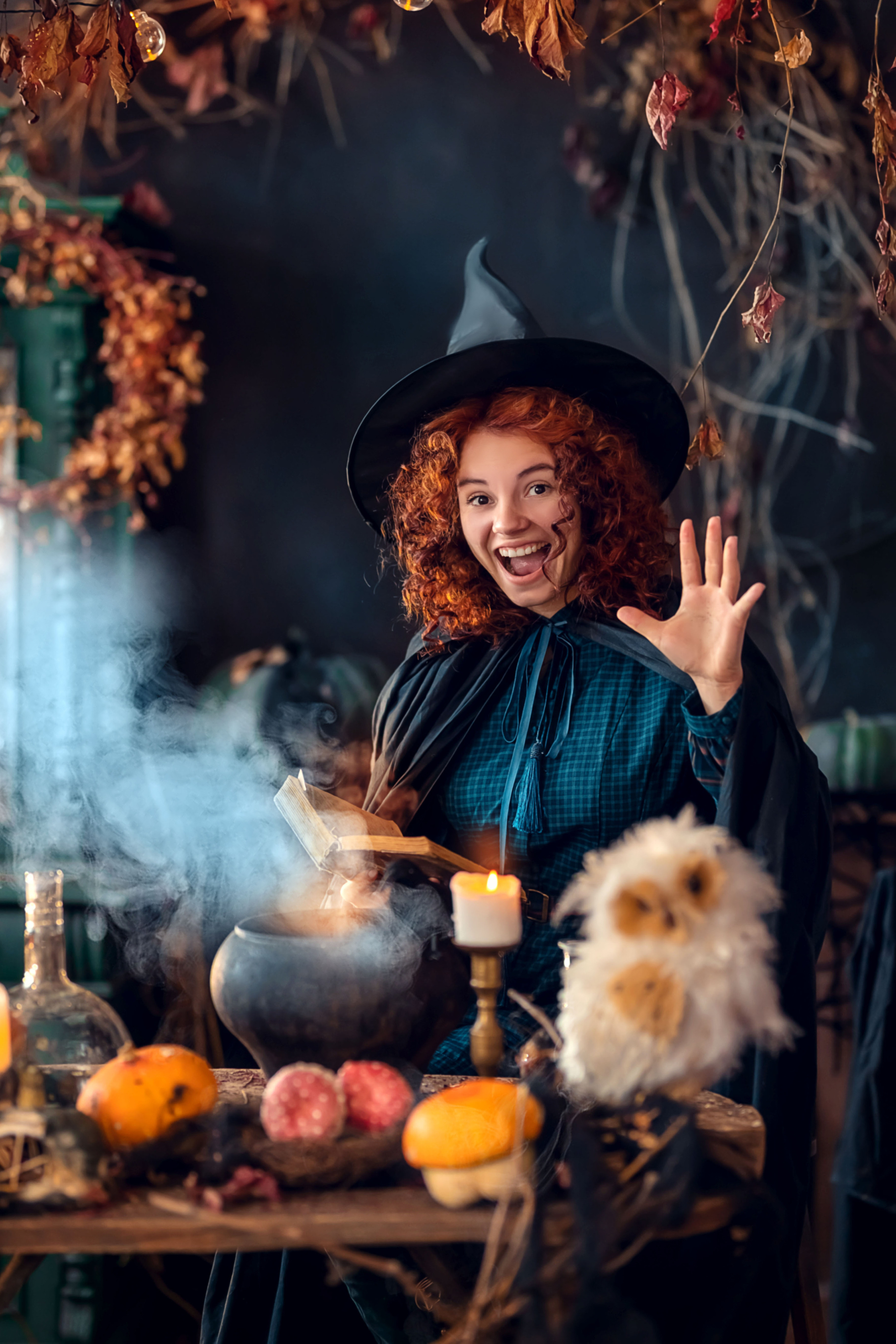 В стиле Гарри Поттера и ведьм (студия Винтаж рум). Елена Чернигина семейный и детский фотограф в Нижнем Новгороде и Бор