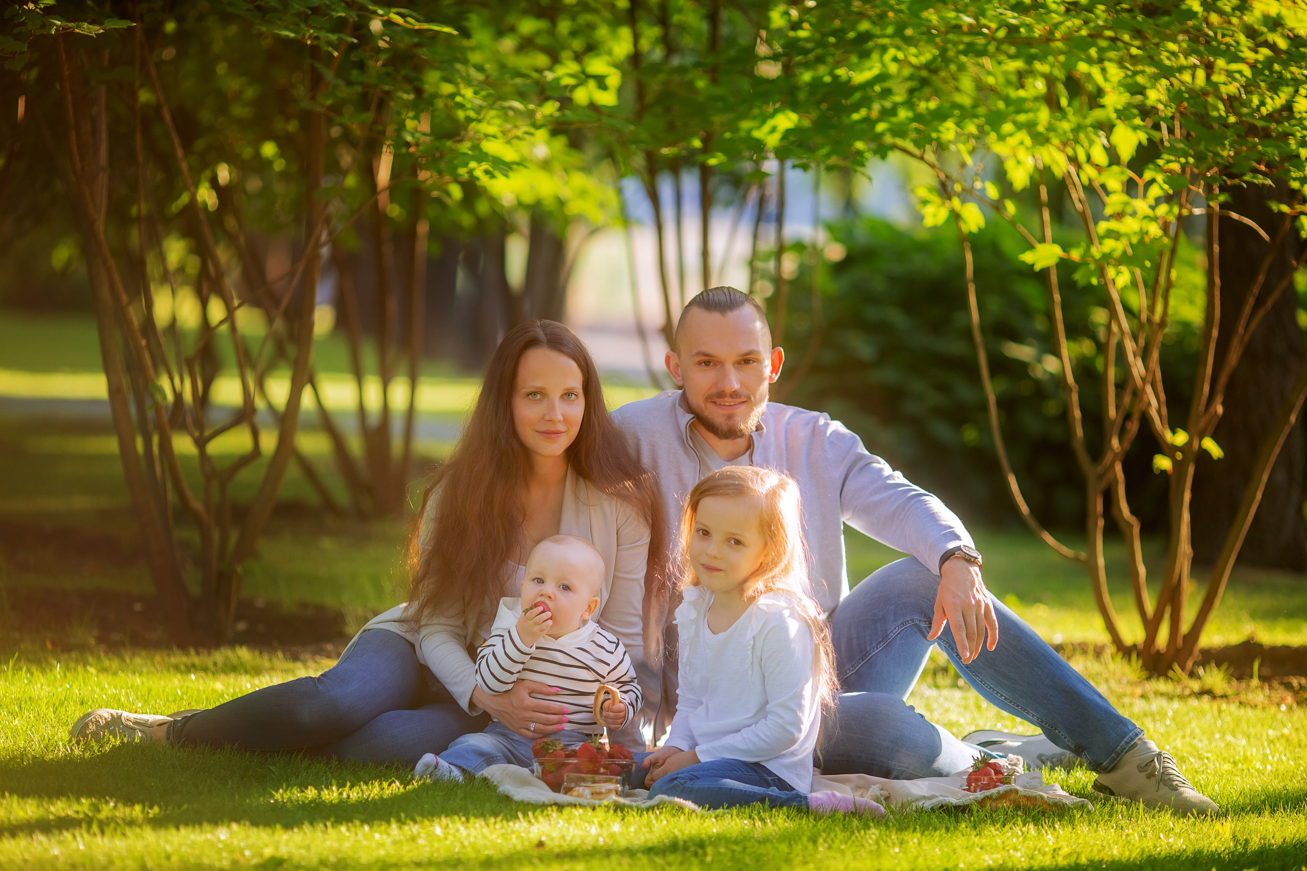 Летом на даче. צלם ואמן ילדים ומשפחה