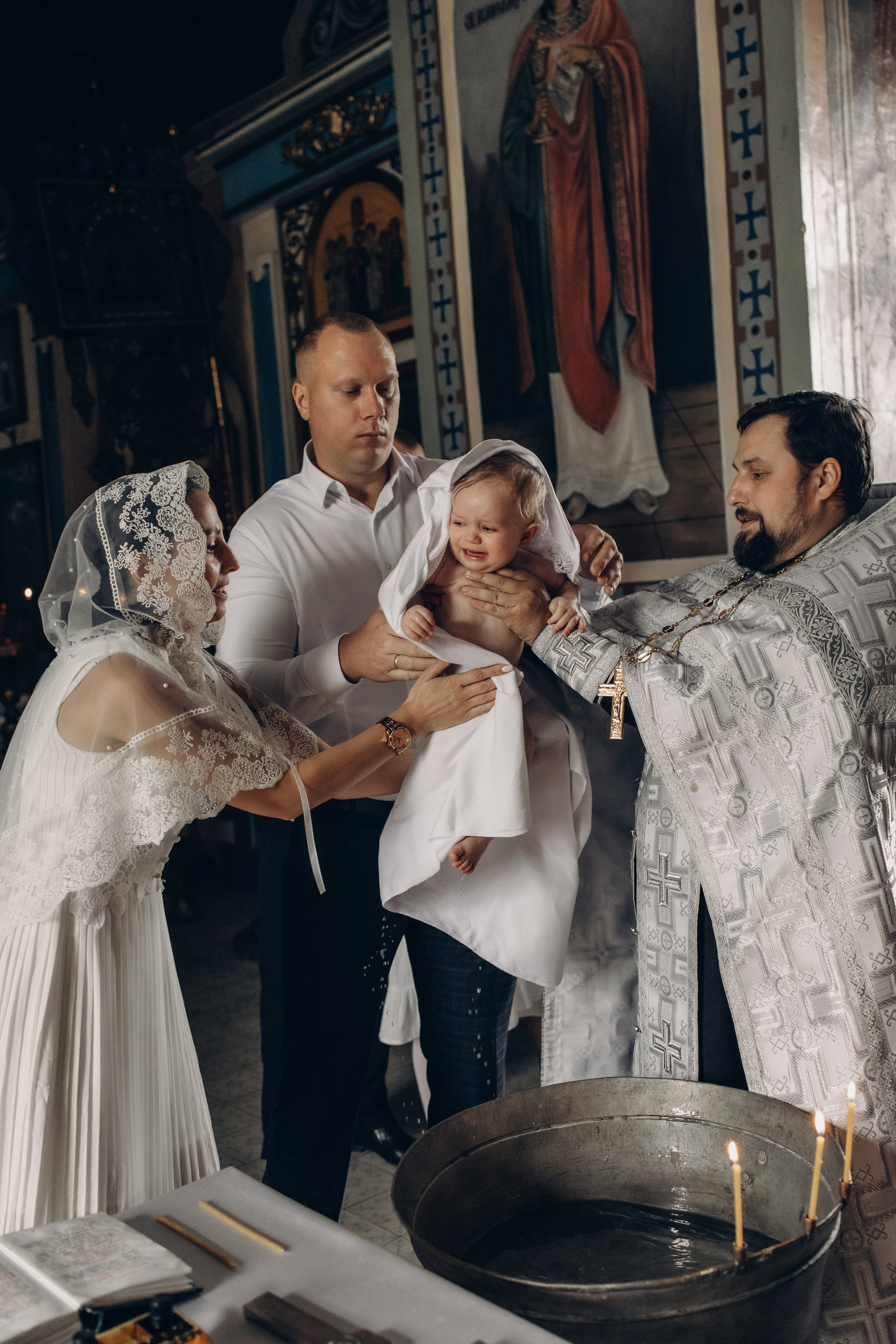 Крещение Есении. Главная