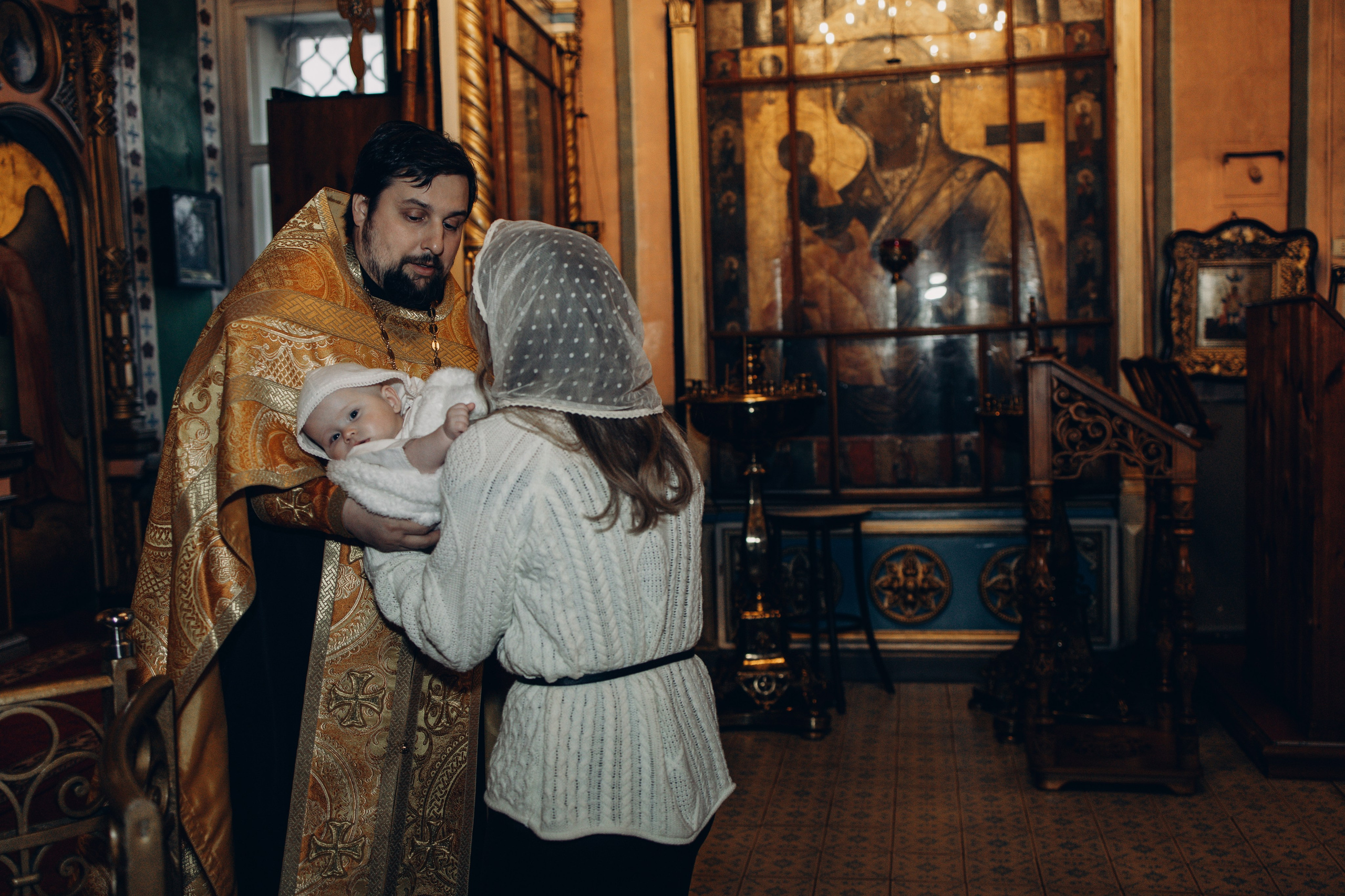 Крещение Виктории. Главная