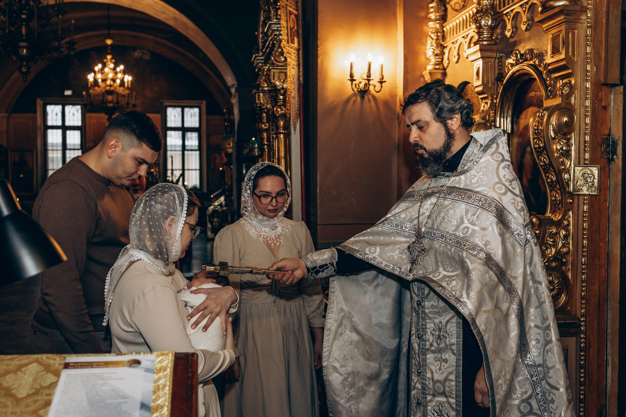 Крещение в Храме Воскресения Словущего в Даниловской Слободе. Главная